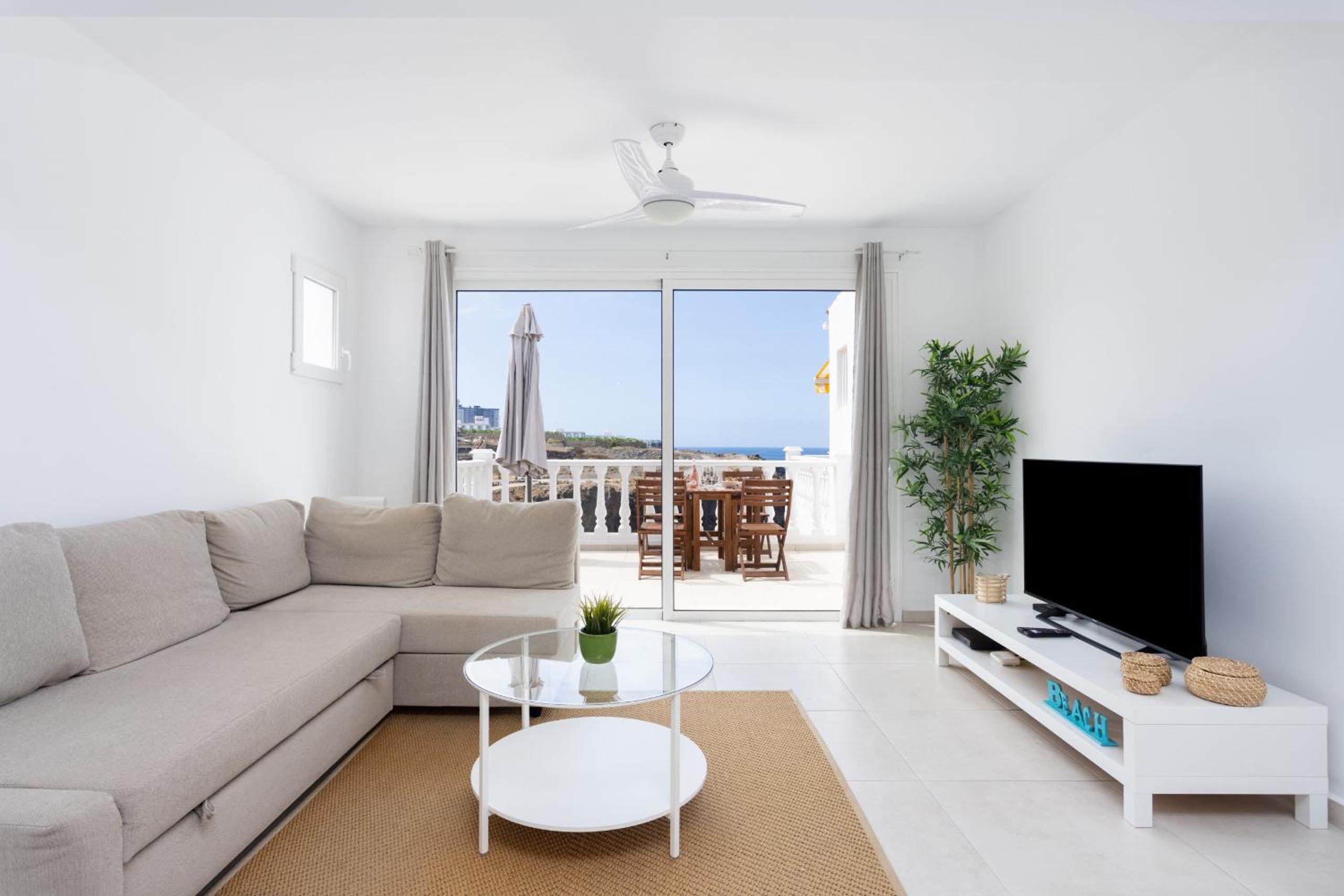 Apartamento con vista al mar