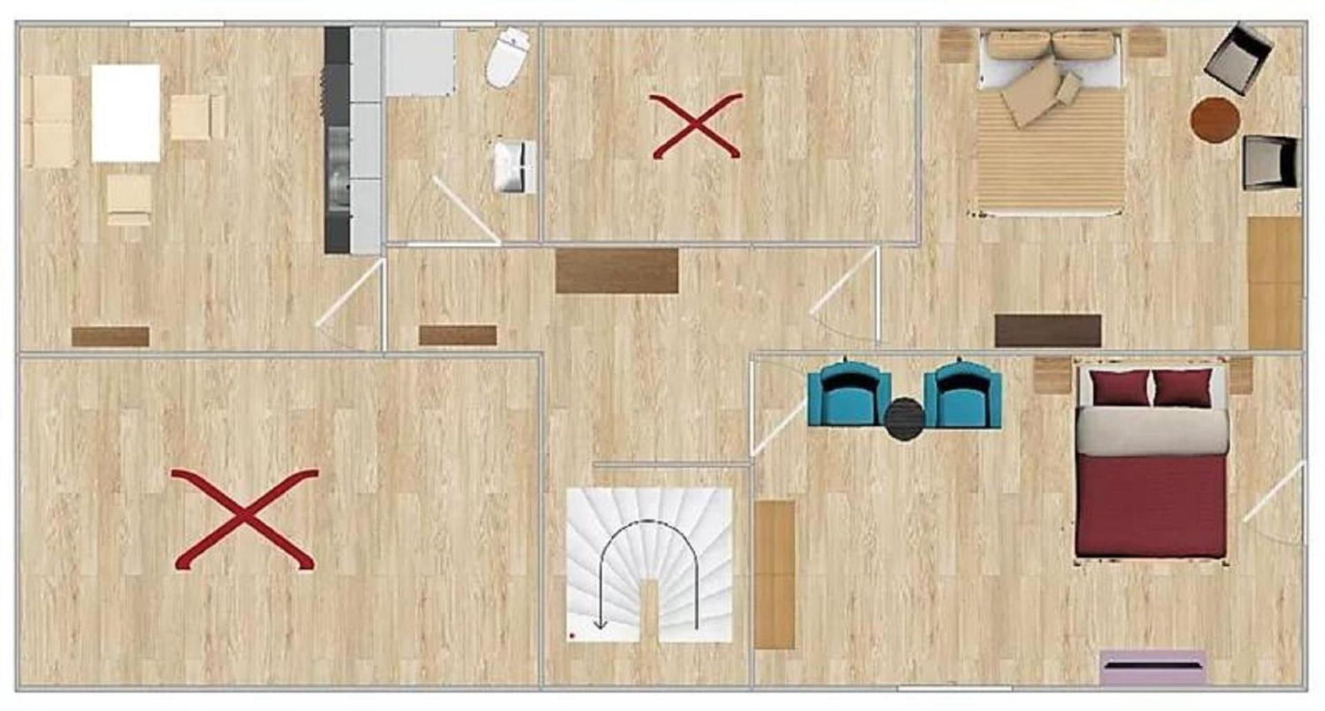 Two-Bedroom Apartment photo 1