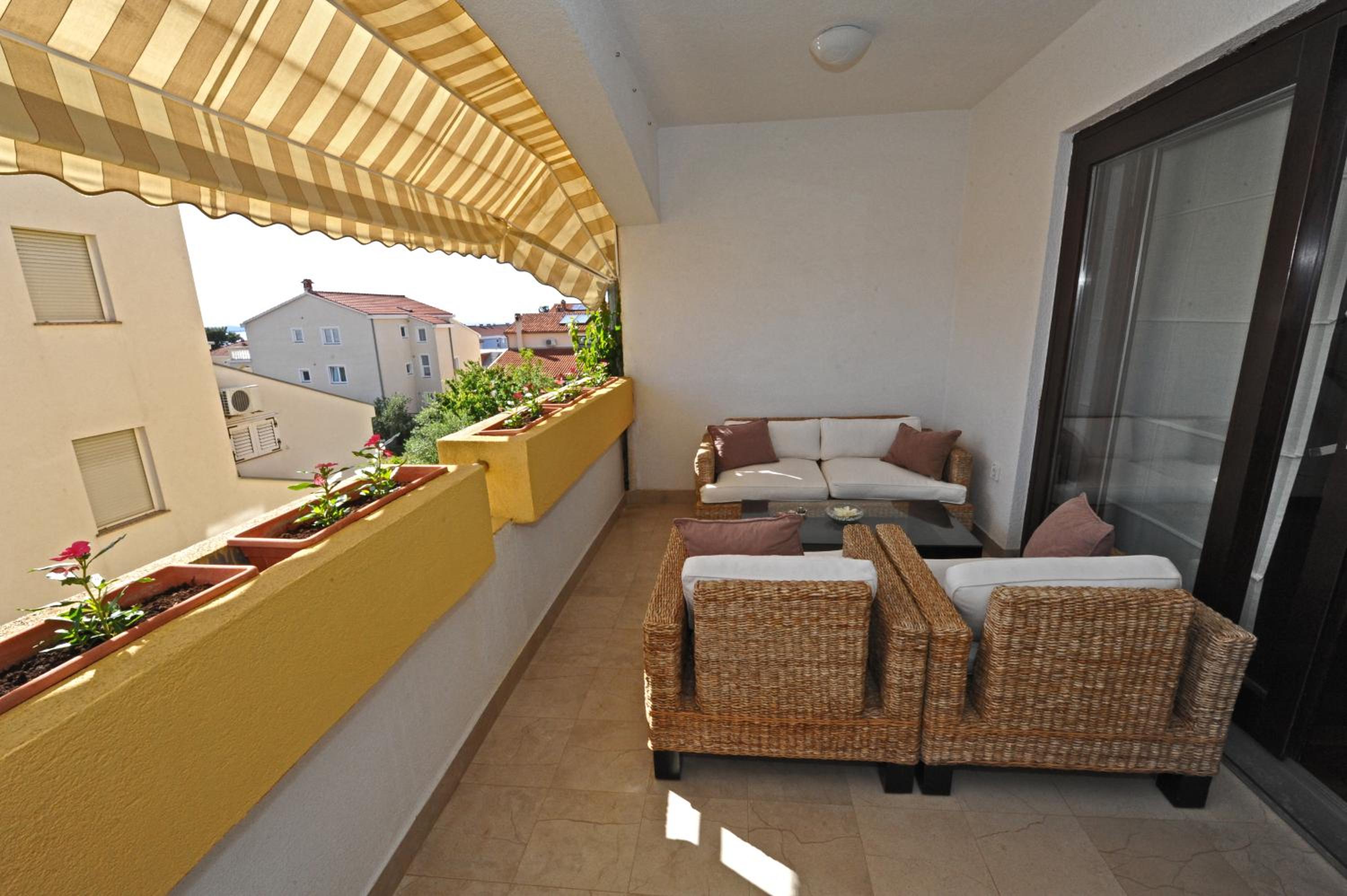 Two-Bedroom Apartment with Balcony