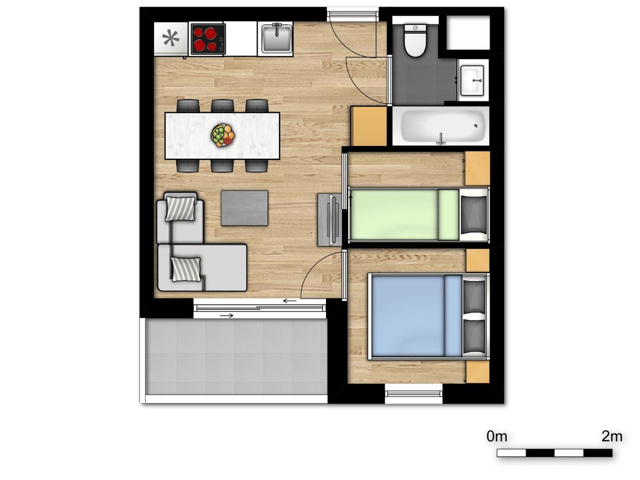 One-Bedroom Suite | 4p