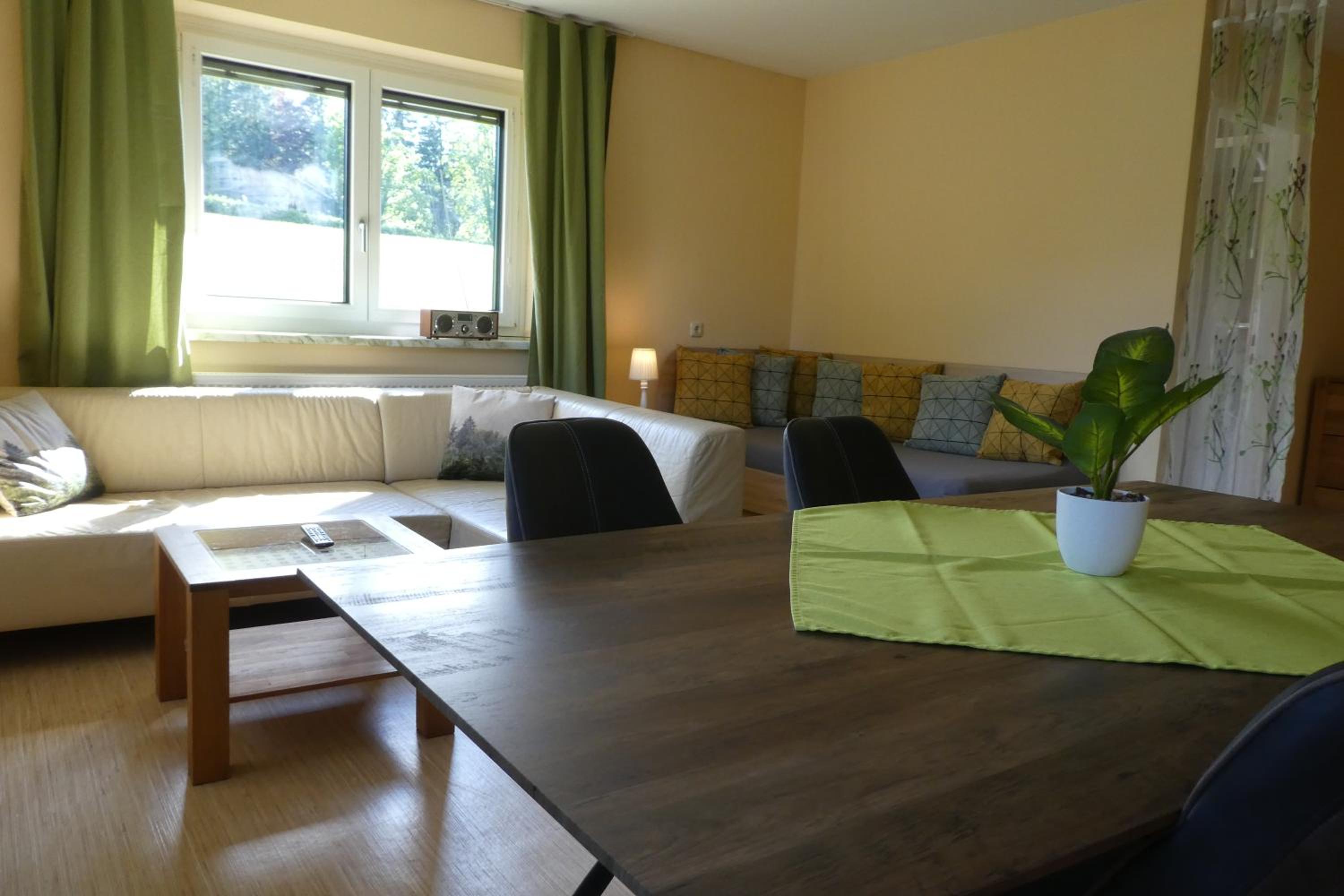 Two-Bedroom Apartment with Garden View