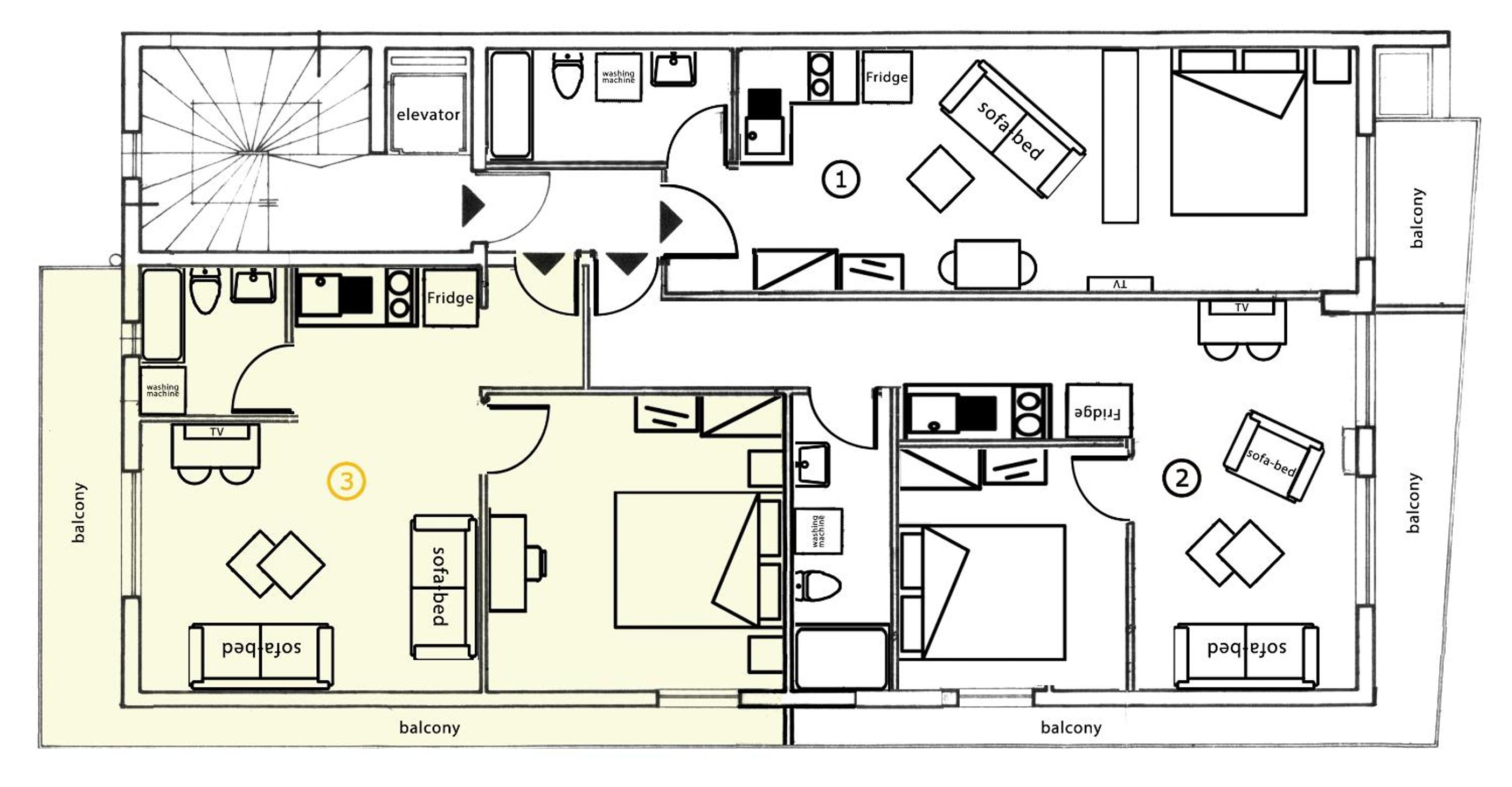 One-Bedroom Apartment (Art 3) - Photo 2