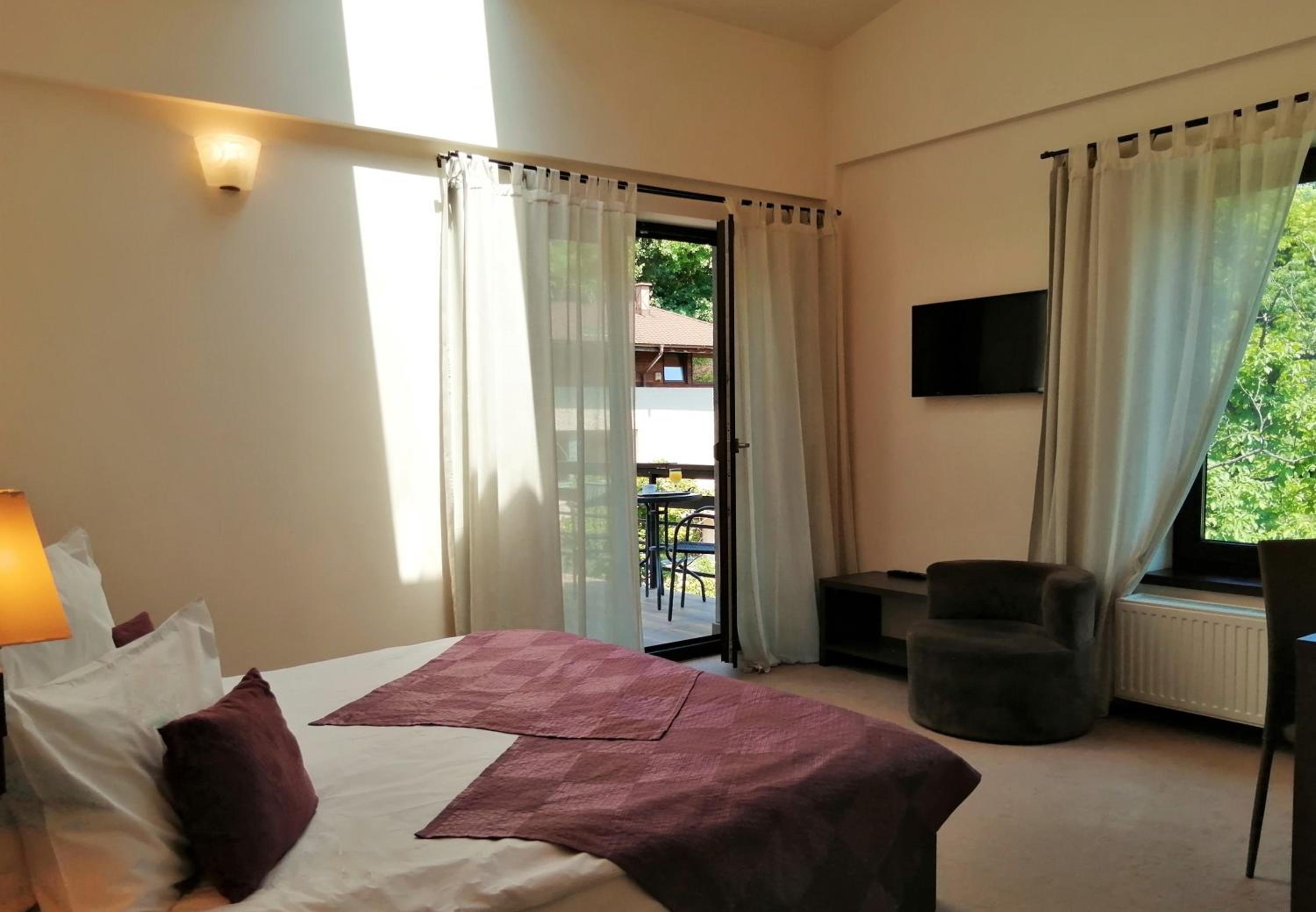 Double or Twin Room with Terrace & View