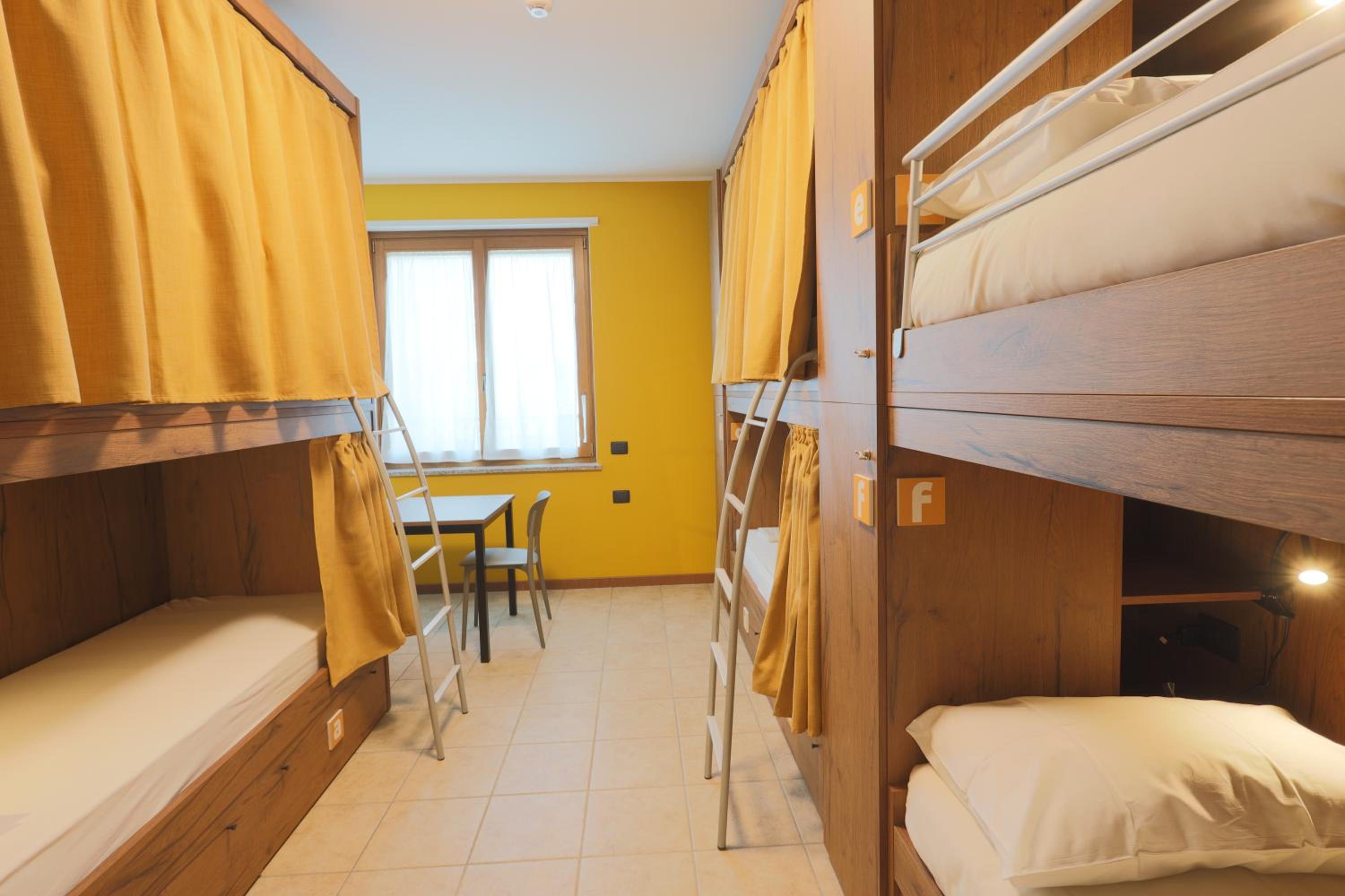 Single Bed in Male Dormitory Room