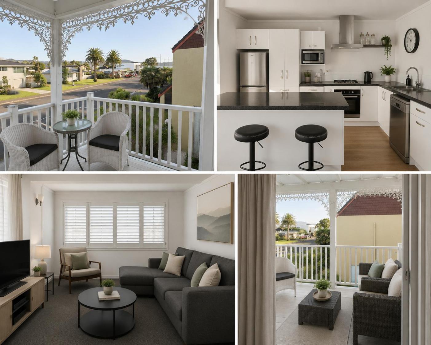 One-Bedroom Apartment with Sea View and Balcony photo 3