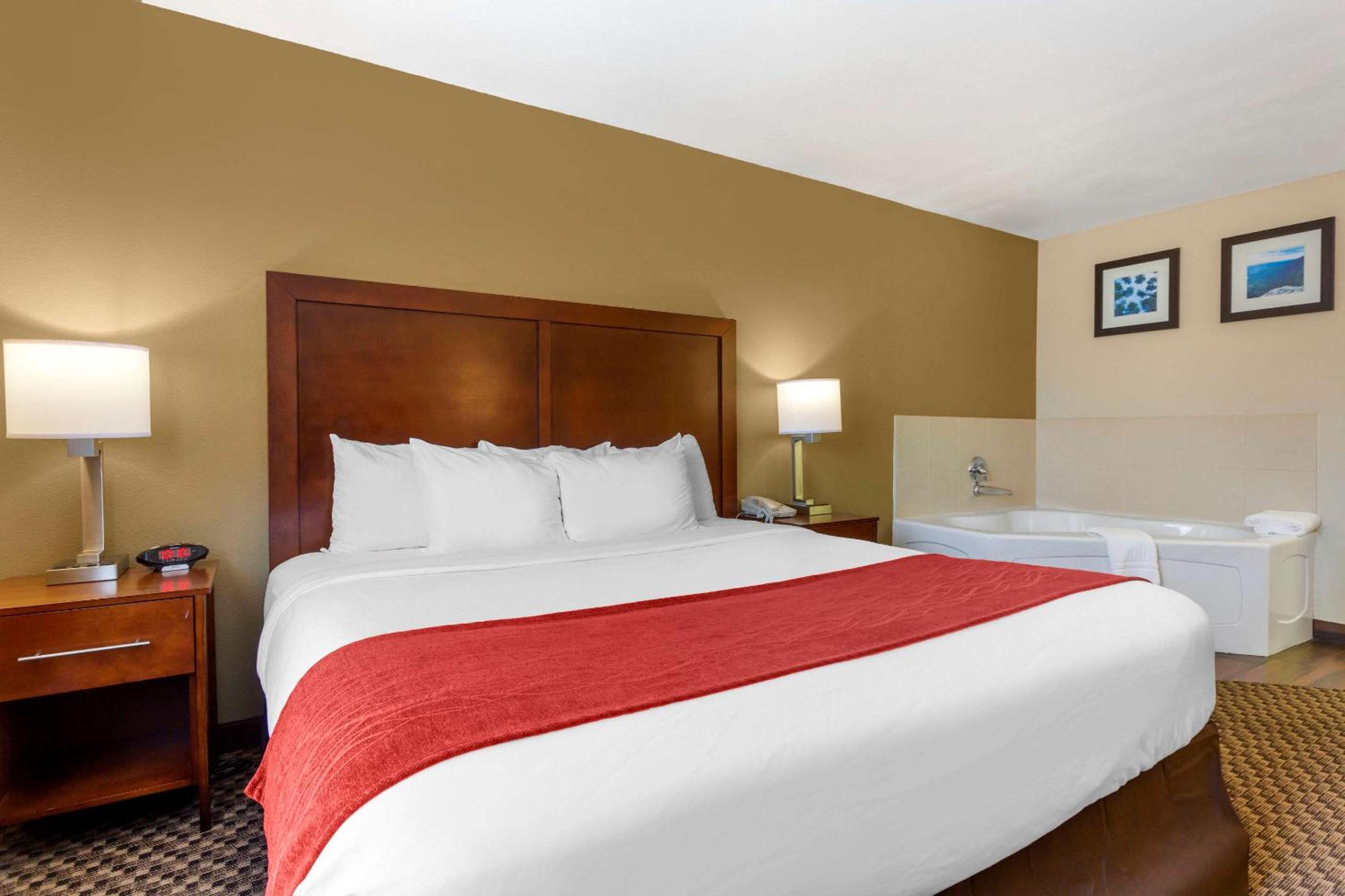 Deluxe King Room with Jacuzzi Tub - Non-Smoking - Photo 5
