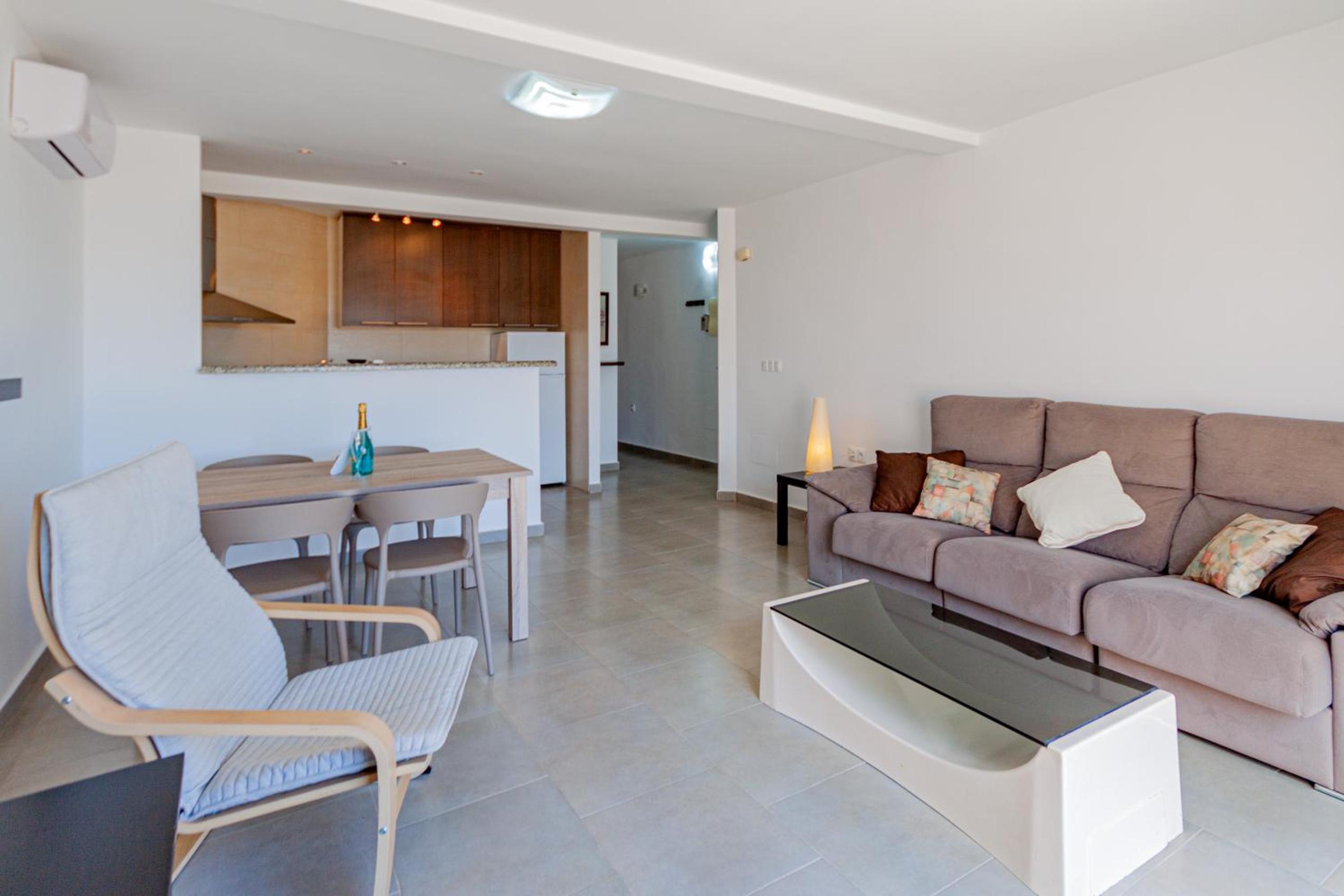 Apartamento con vista al mar