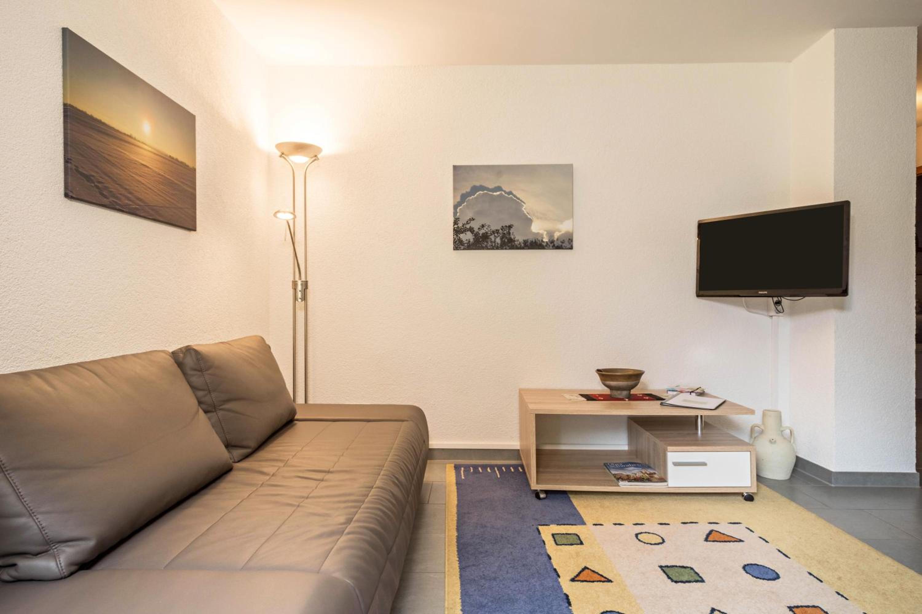One-Bedroom Apartment with Garden View