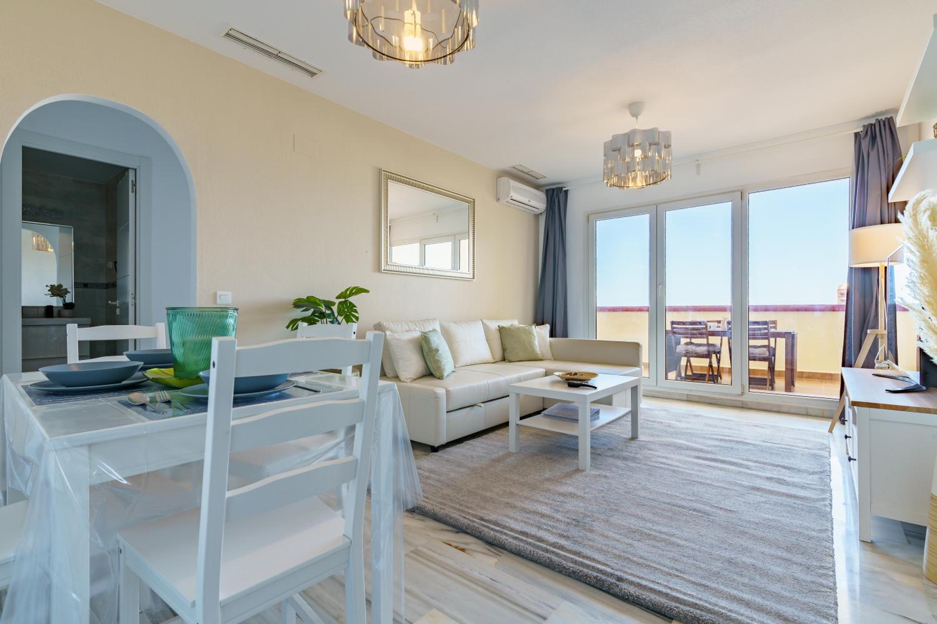Apartamento con vista al mar
