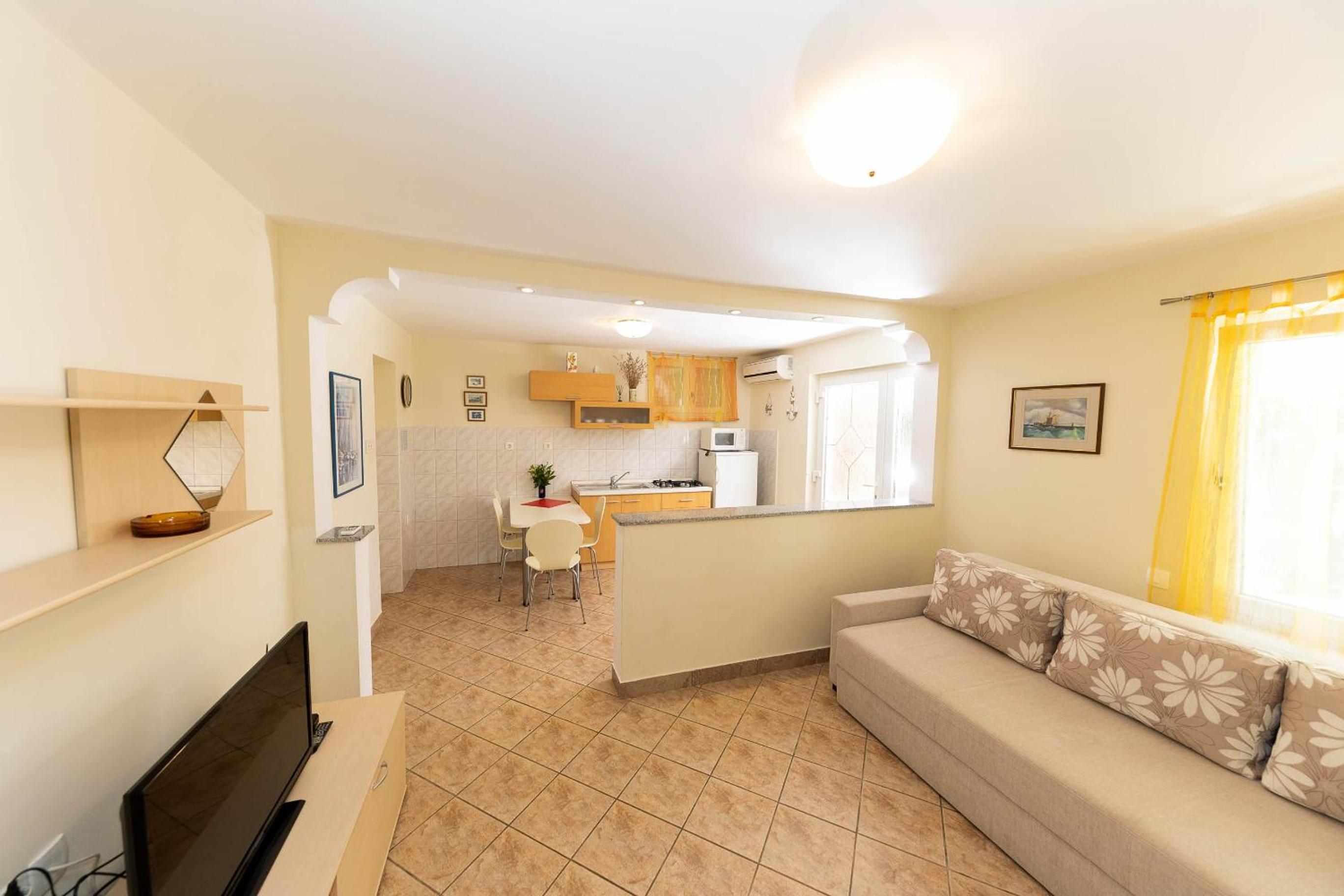 One-Bedroom Apartment with Terrace