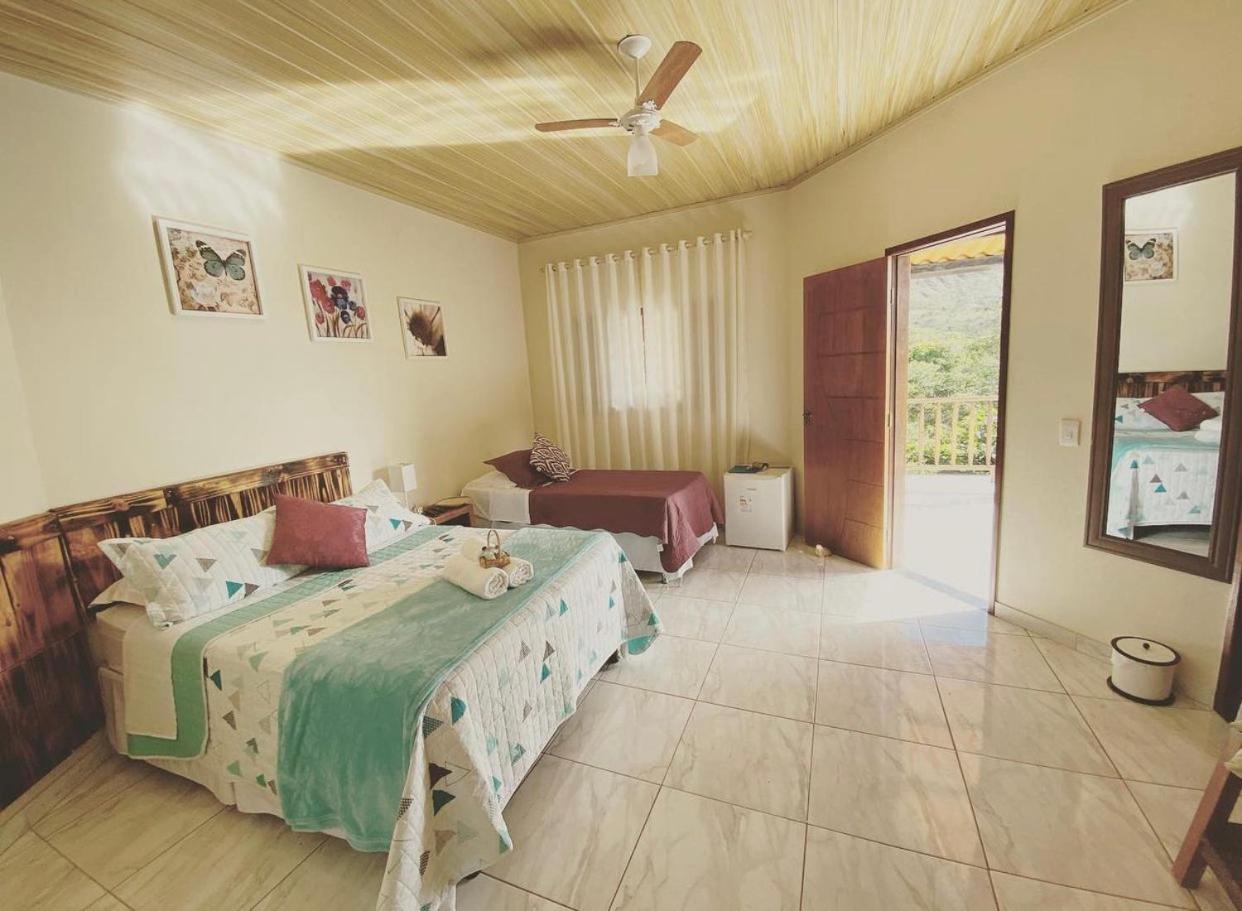 Quadruple Room with Balcony and Mountain View
