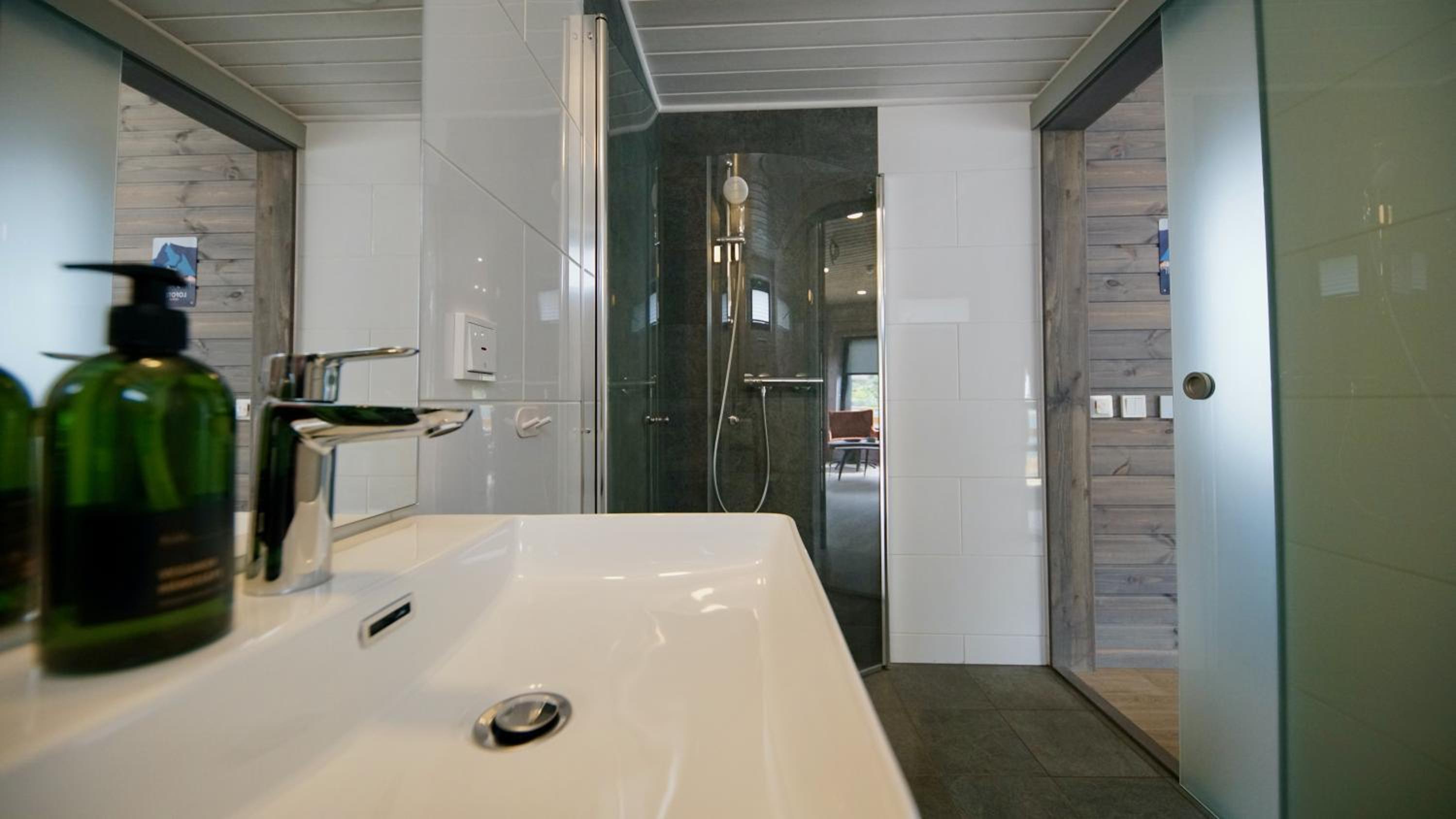 Designed Mini Cabin With Sea View - Open Loft Studio with Steep Stairs
