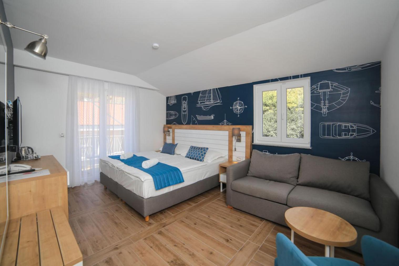 Quadruple Room with Sea View