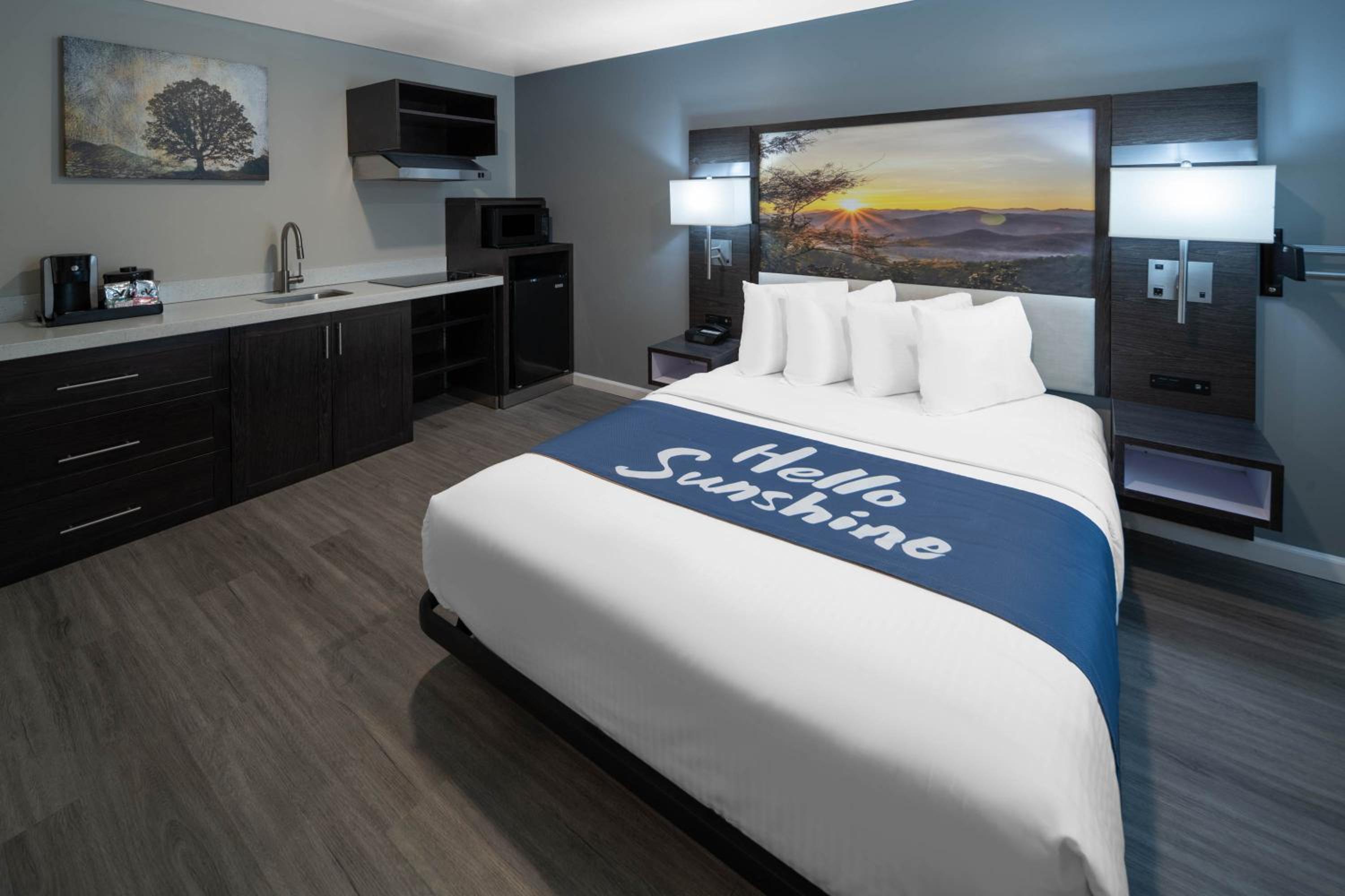 1 Queen Bed, Deluxe Mobility/Hearing Impaired Accessible, Studio Suite, Non-Smoking photo 1