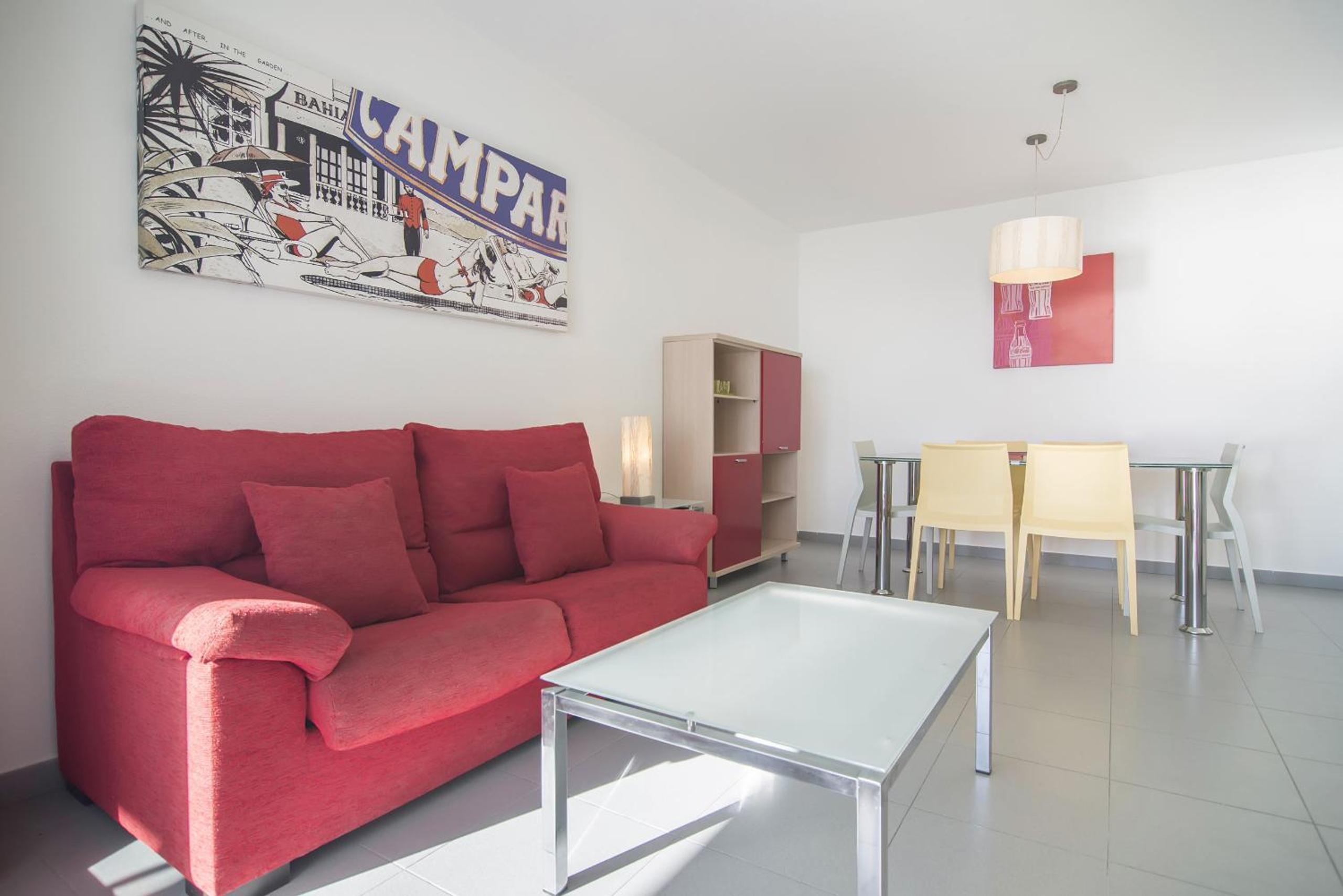 Apartamento de dos habitaciones HCE