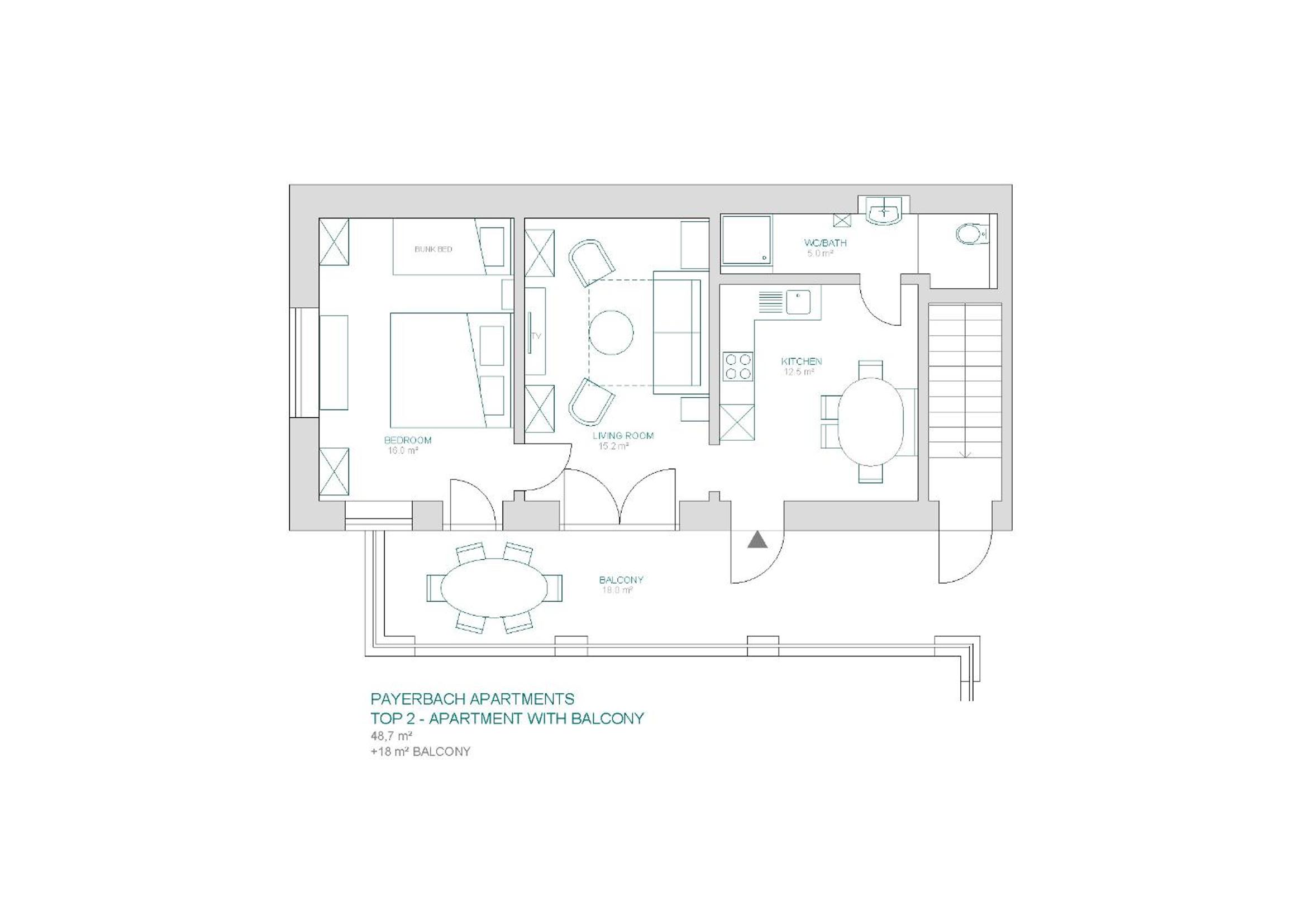 Apartment with Balcony - TOP 2  - Photo 11