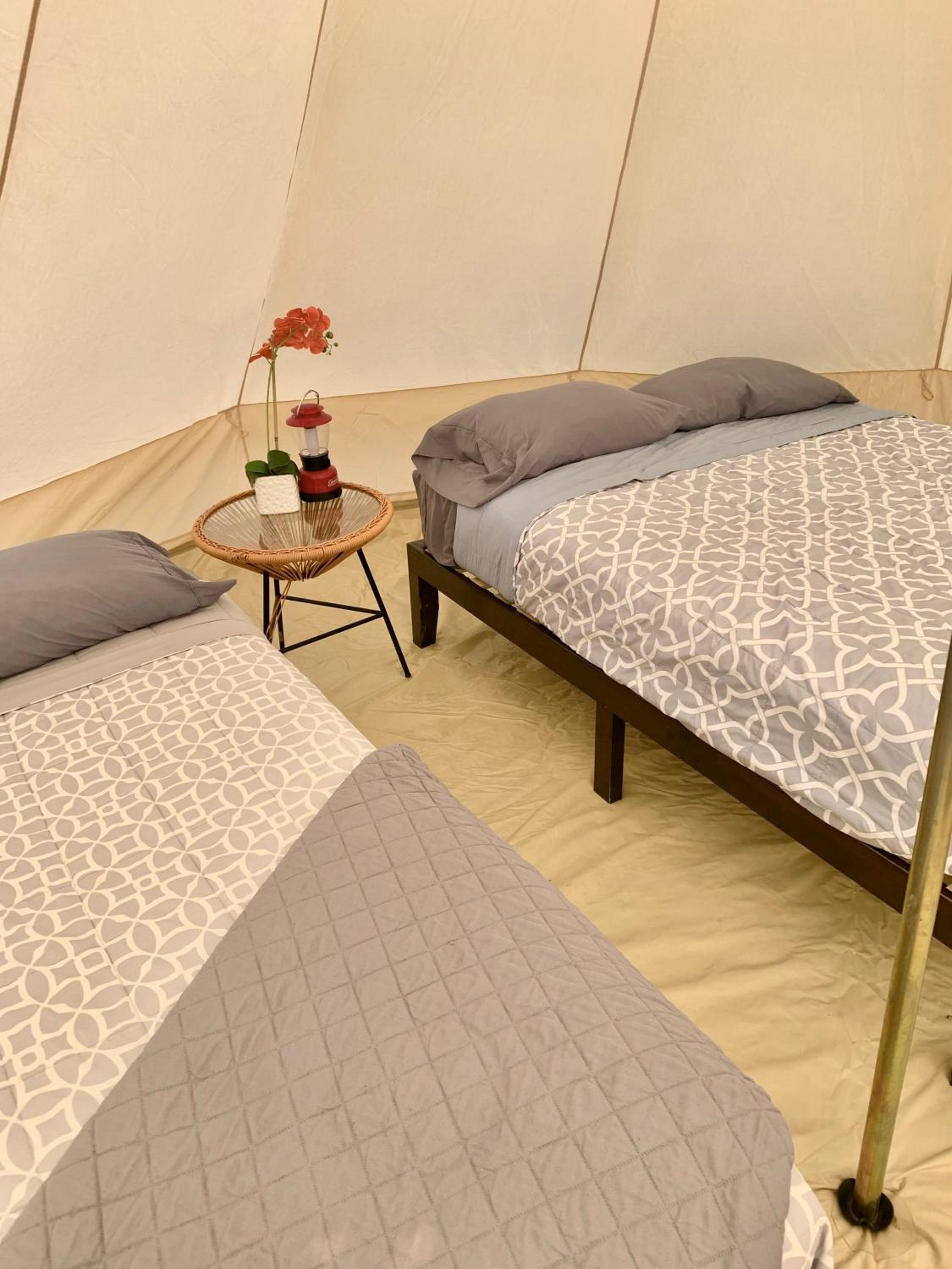 Double Queen Tent