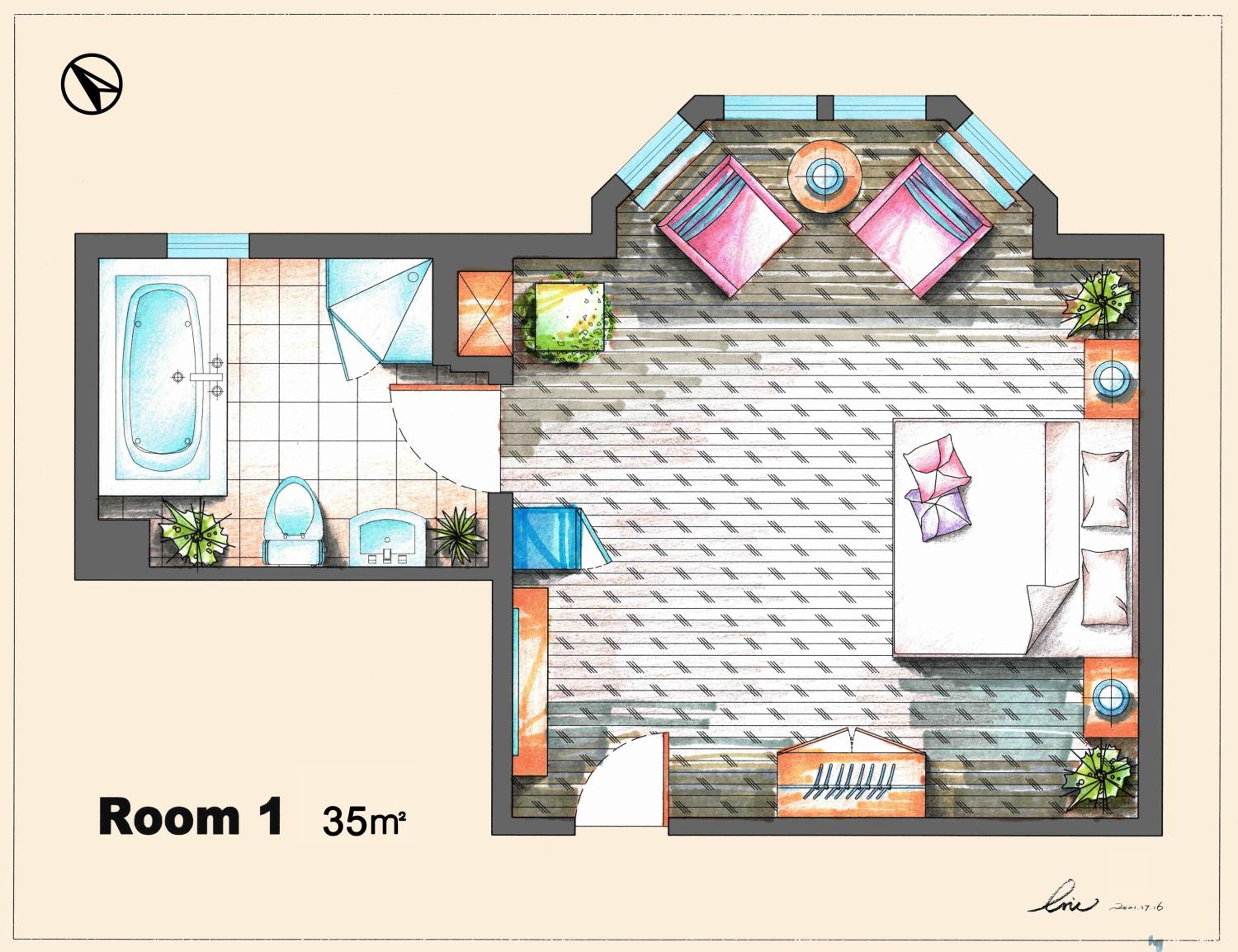 King Room with Spa Bath photo 2