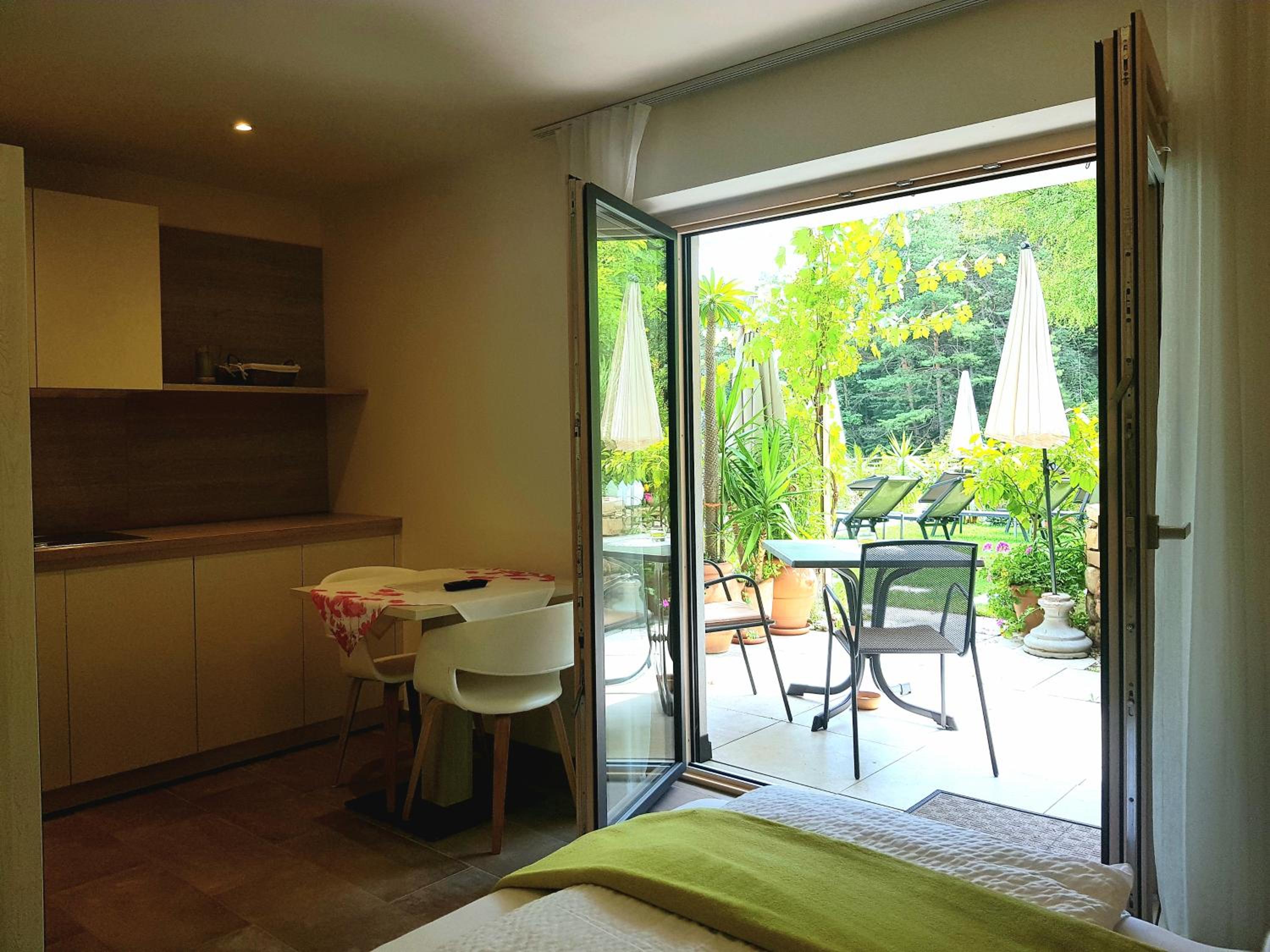 Studio with Garden View
