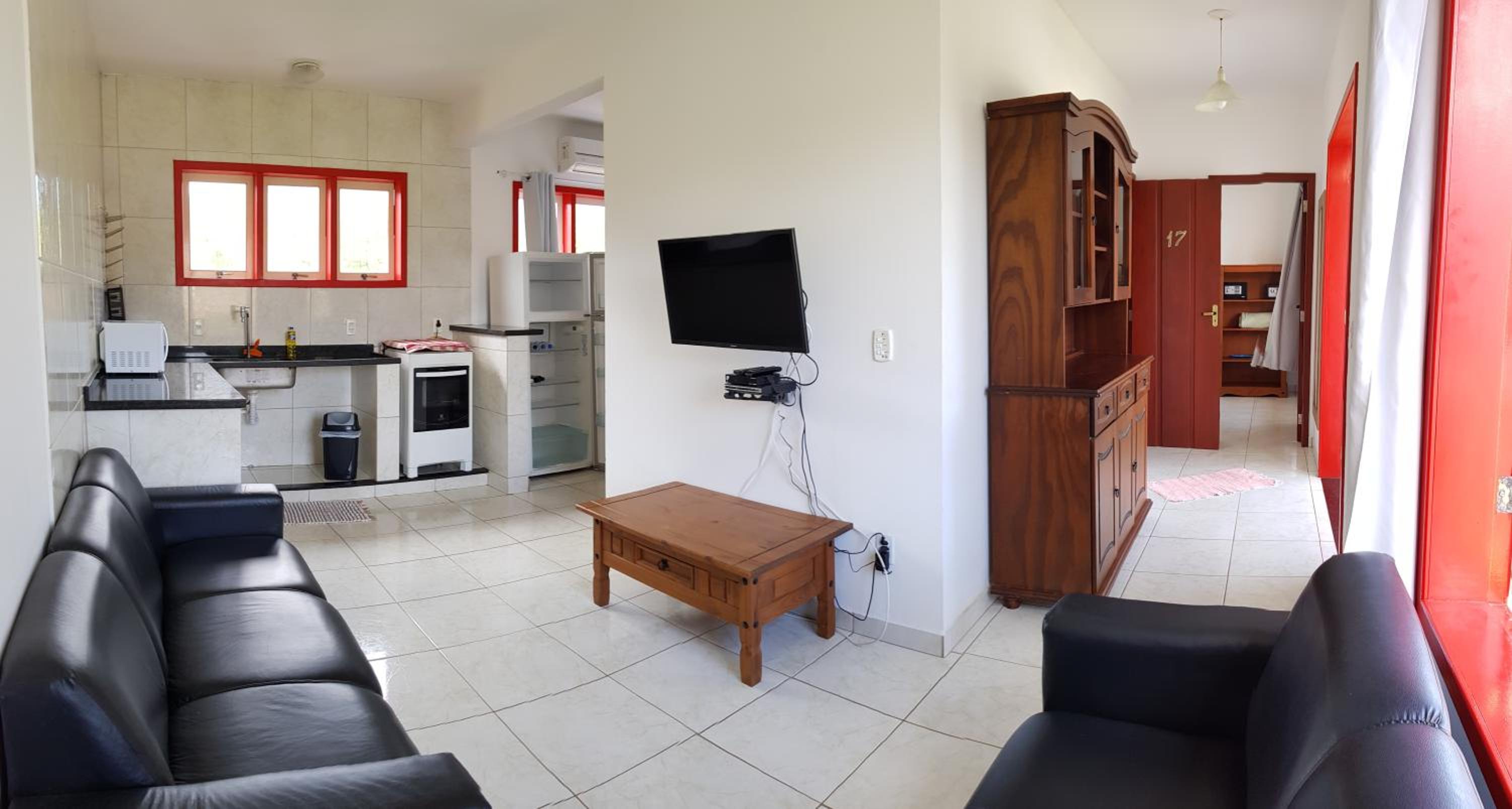 Apartment with kitchen