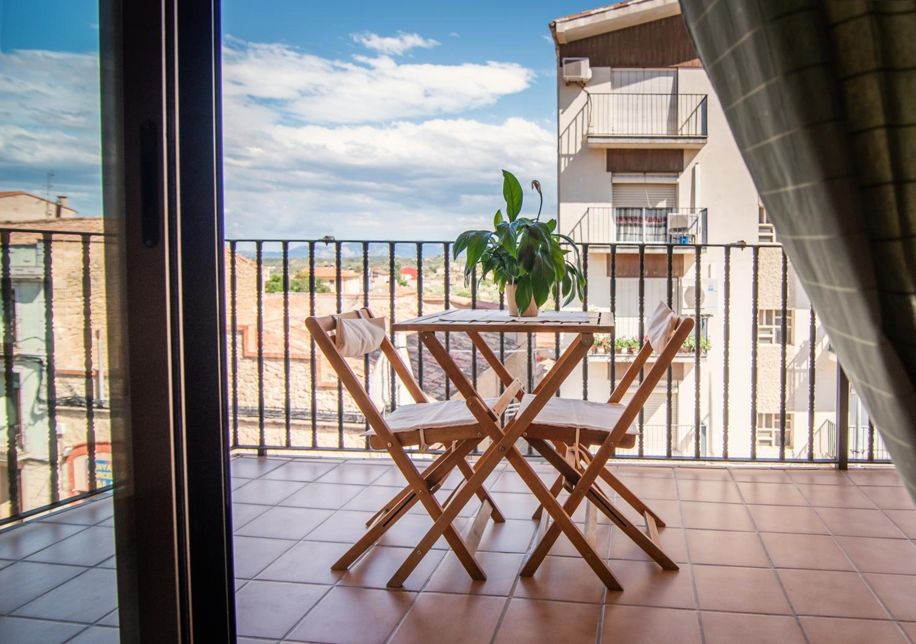 Estudio con terraza