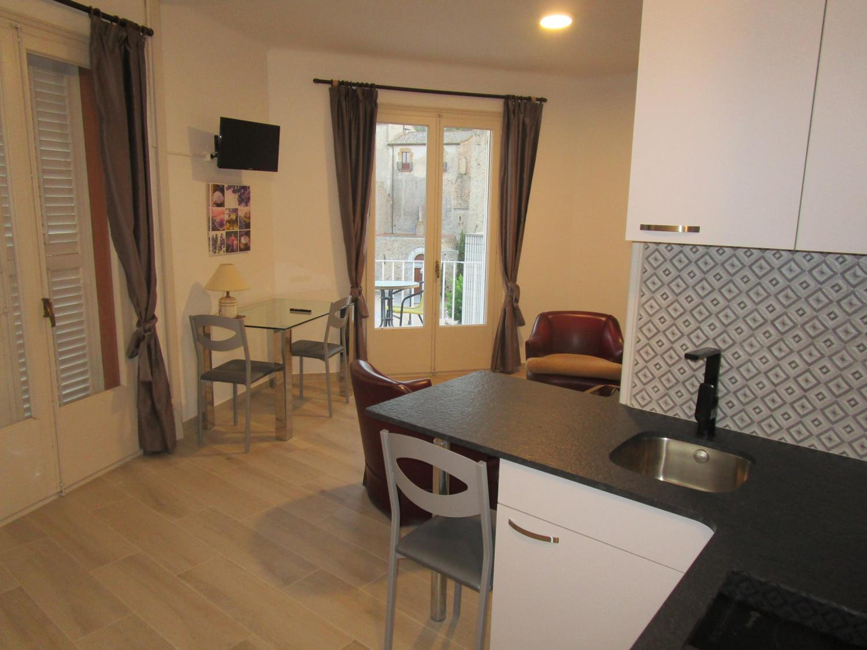 Estudio con terraza