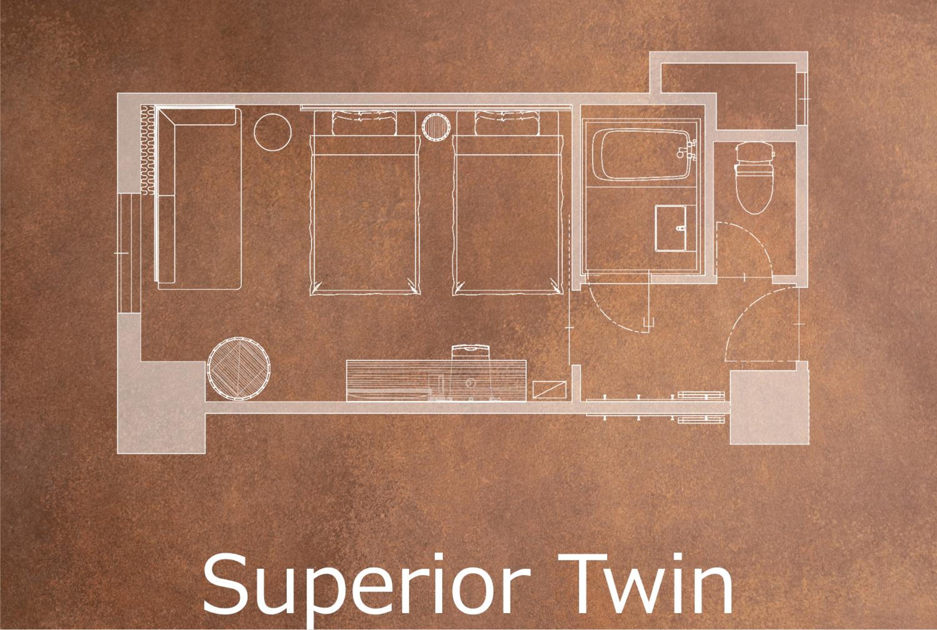 Superior Twin Room (3 Adult) - Non-Smoking photo 3