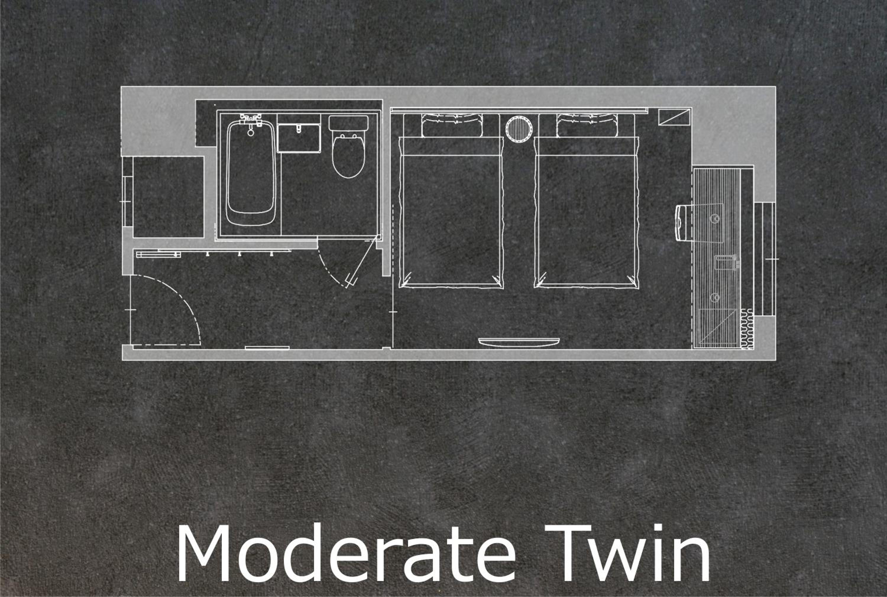 Moderate Twin Room - Non-Smoking photo 3