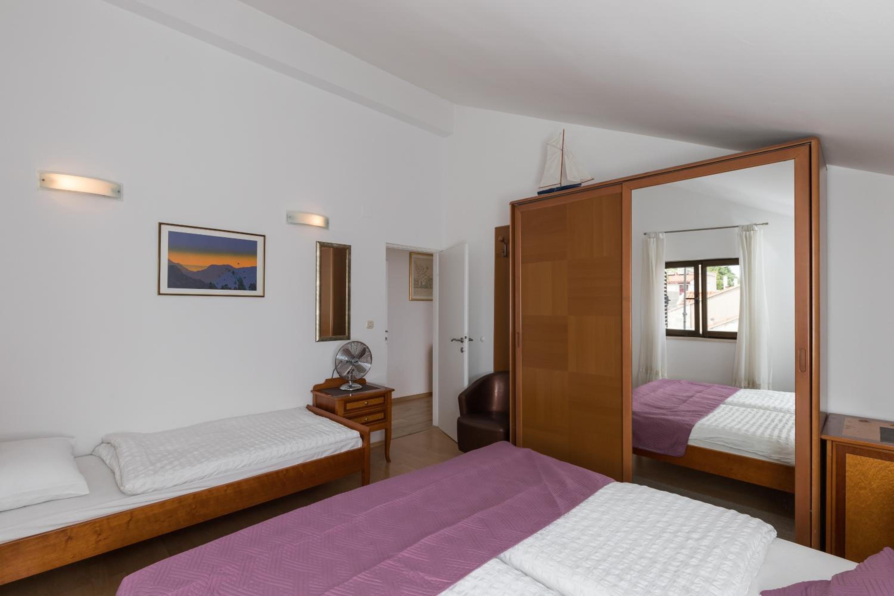 Two-Bedroom Apartment with Balcony and Sea View