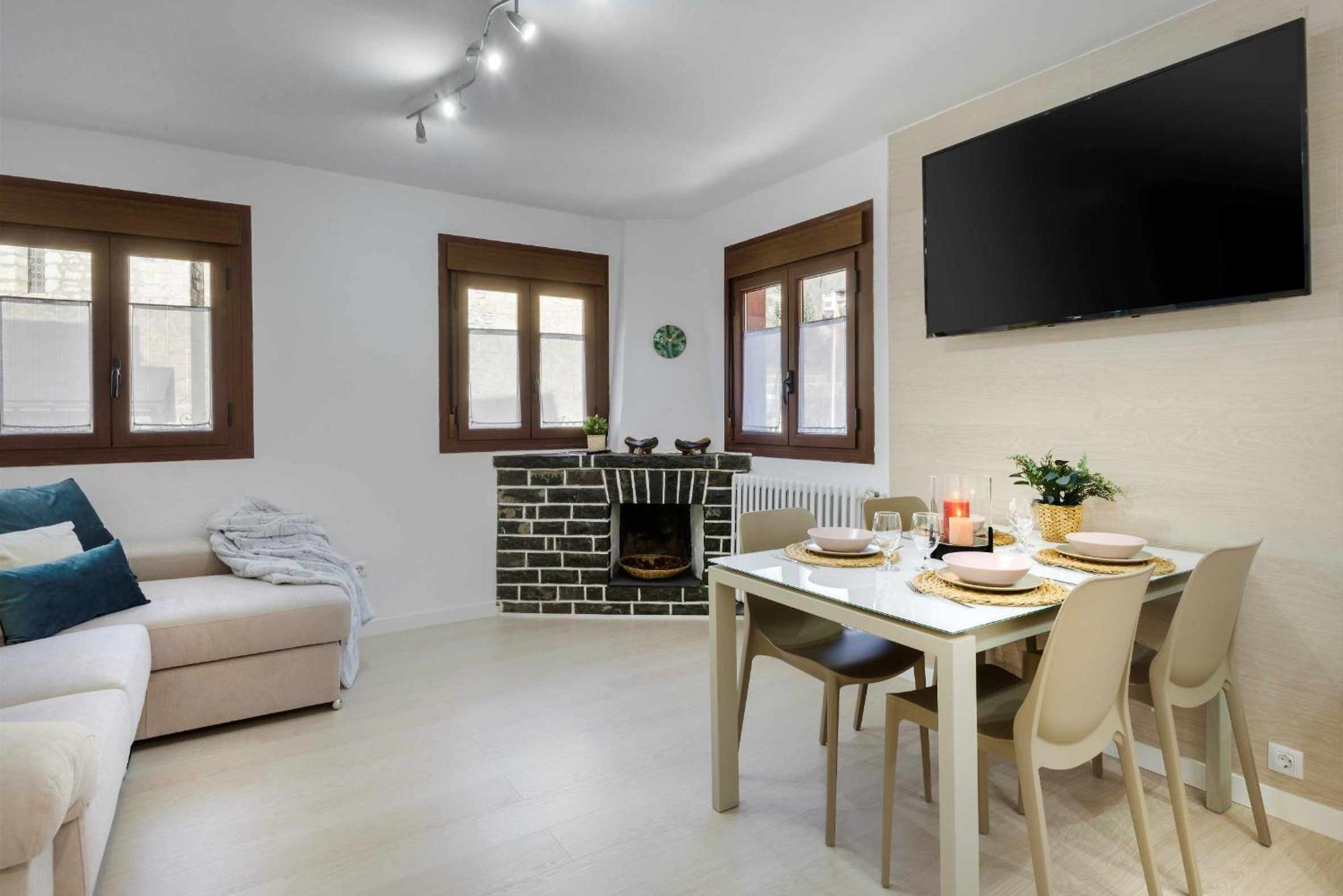 Casa de cuatro habitaciones