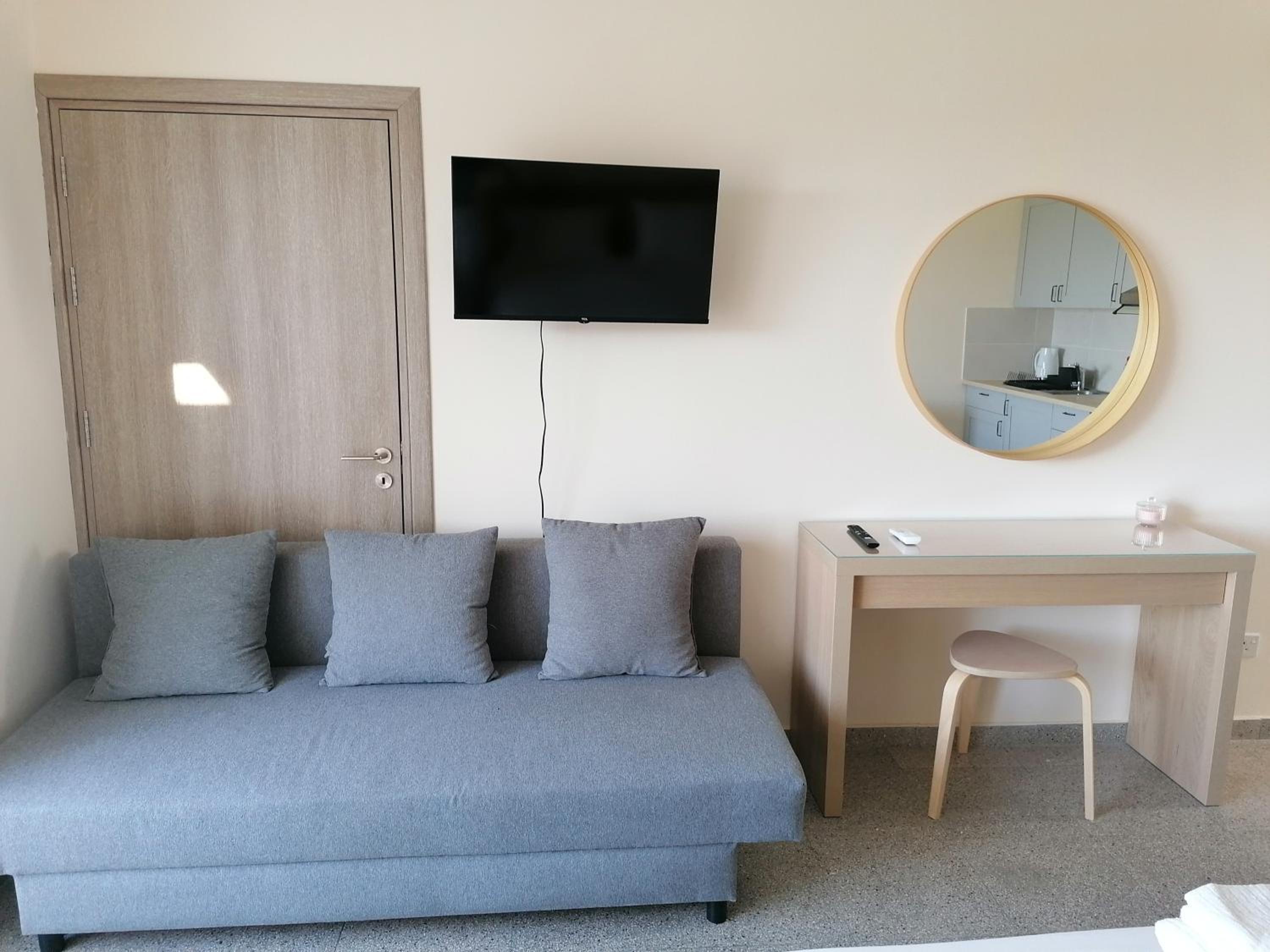 Studio with Balcony