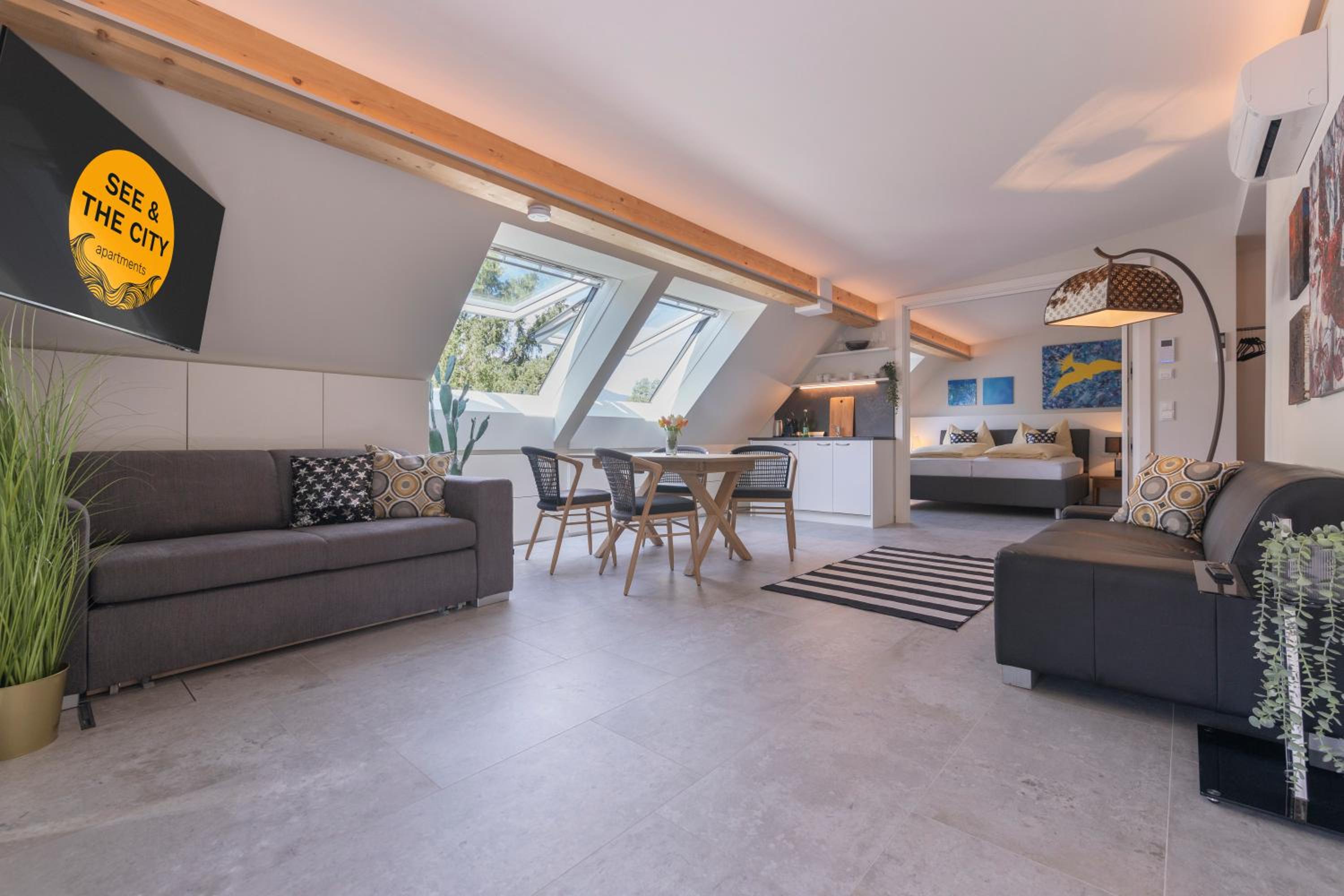 One-Bedroom Apartment with Terrace
