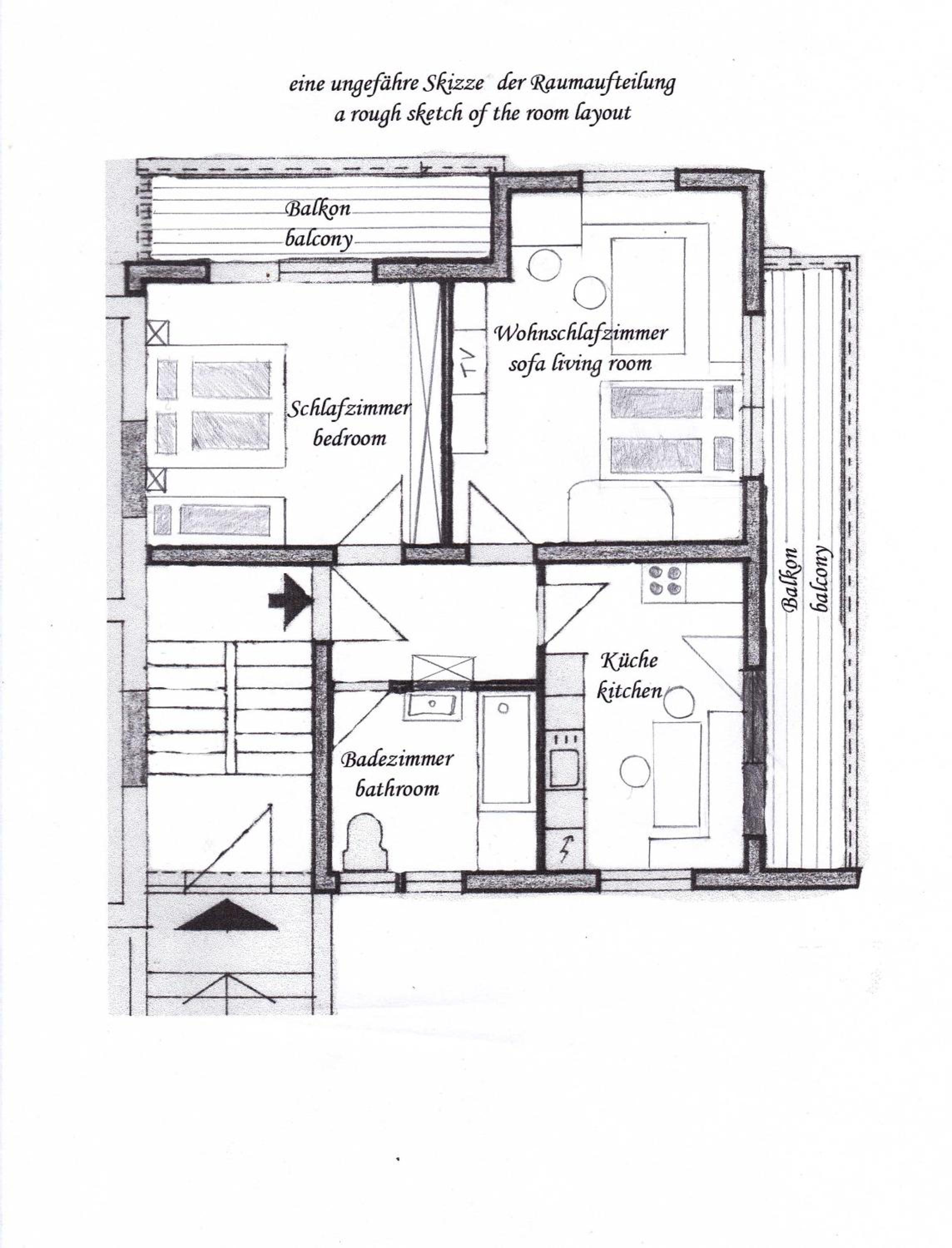 Apartment with Balcony photo 3