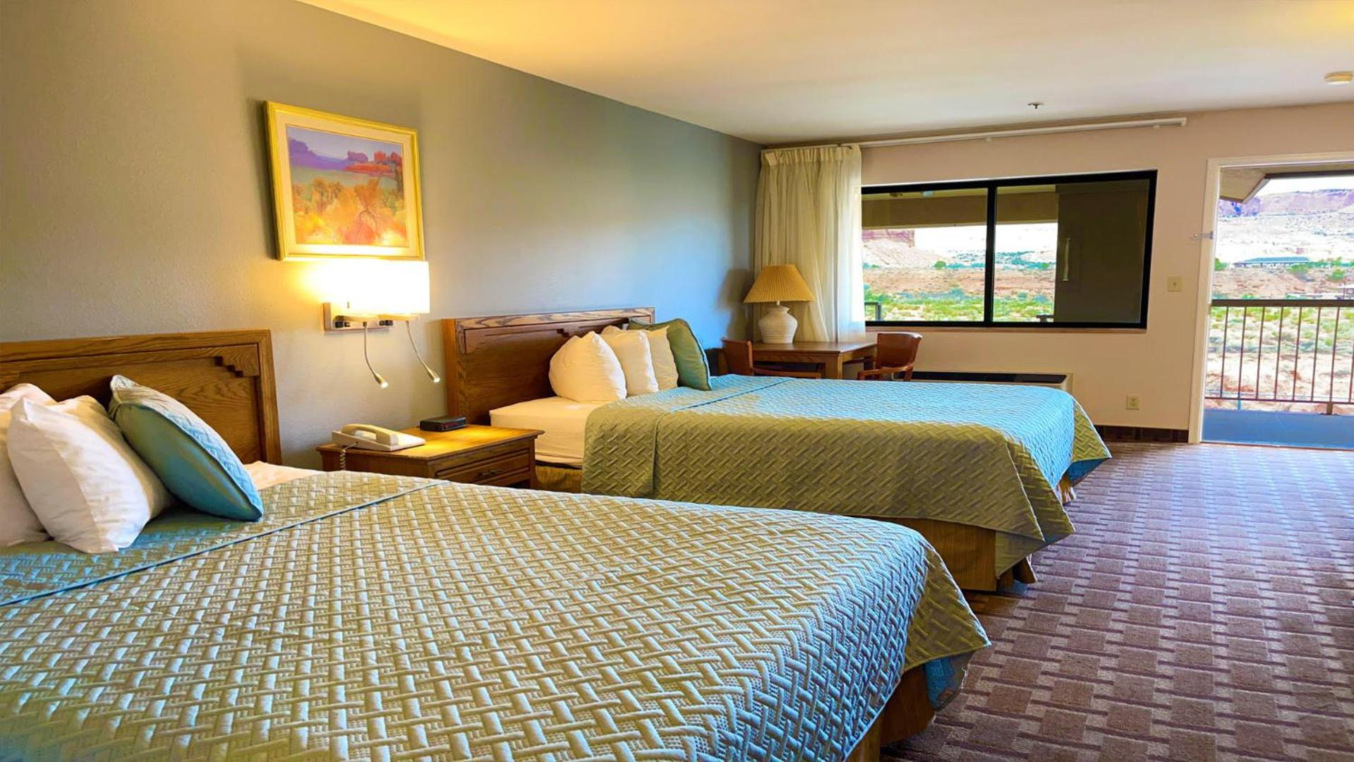 Queen Room with Two Queen Beds with Mountain View - Photo 2
