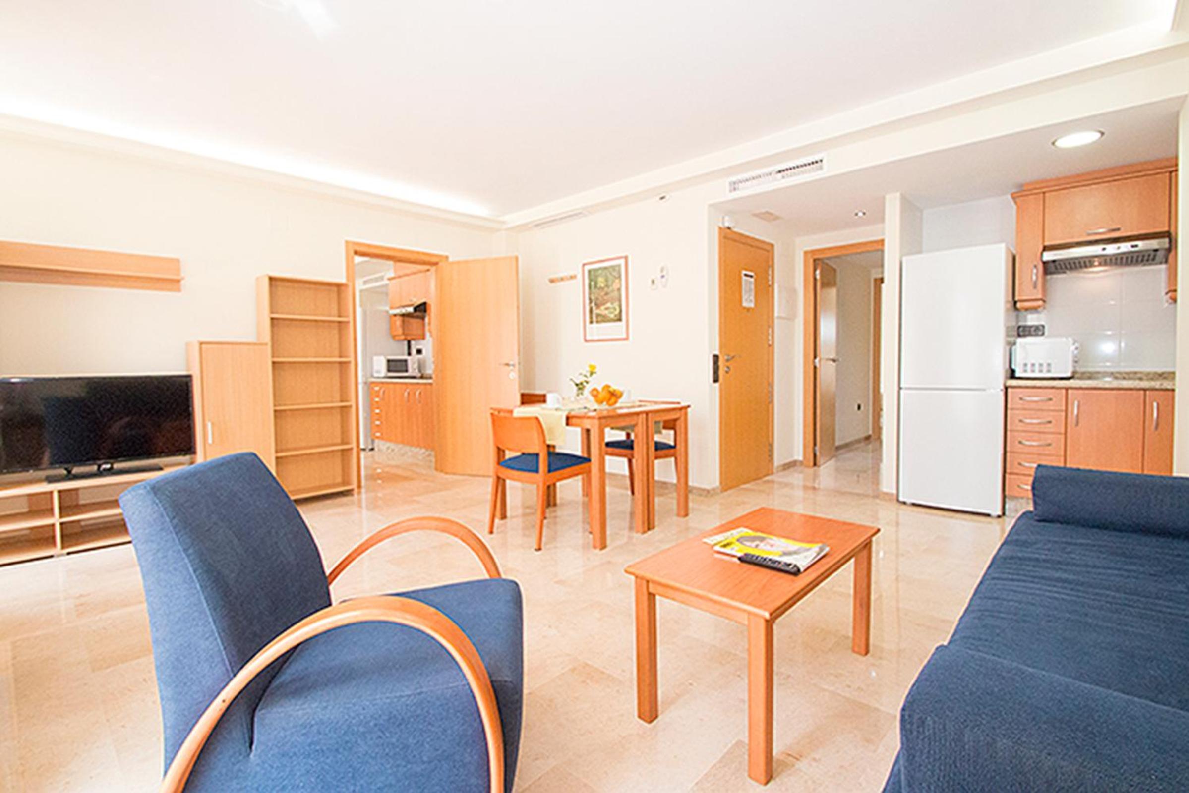 Apartamento de dos habitaciones