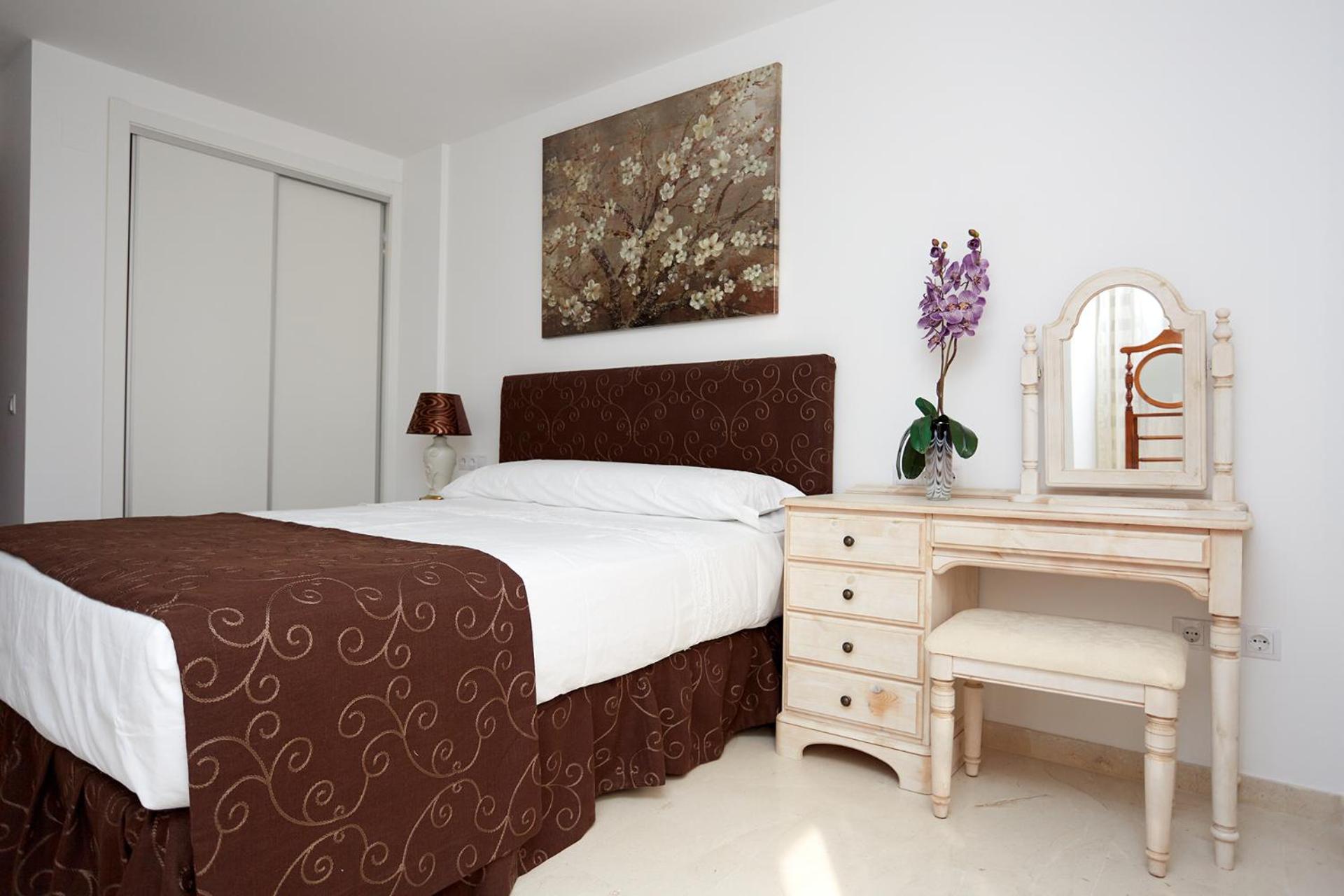 Apartamento con vista al jardín