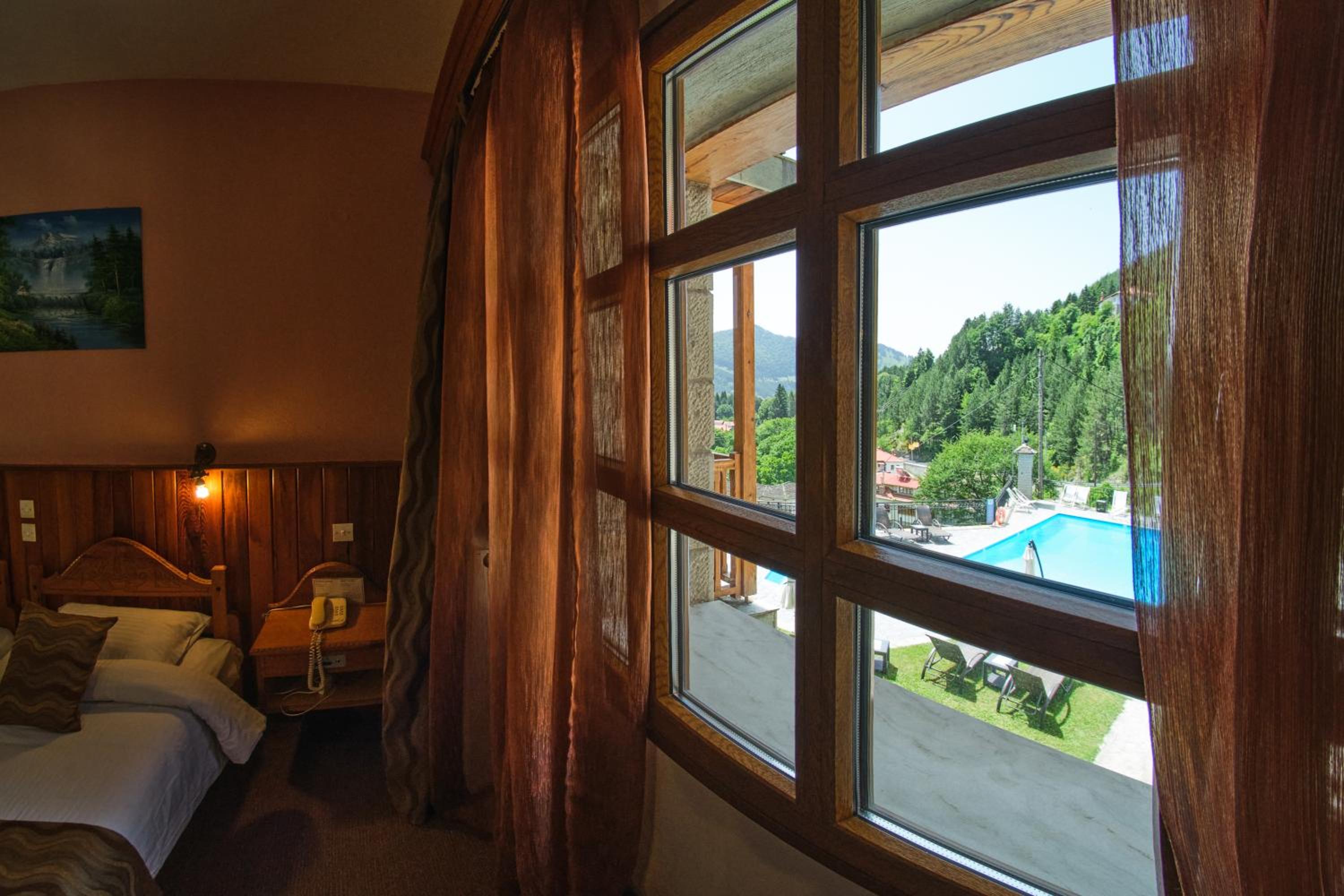 Twin Room with Hydromassage Shower and Mountain View photo 2