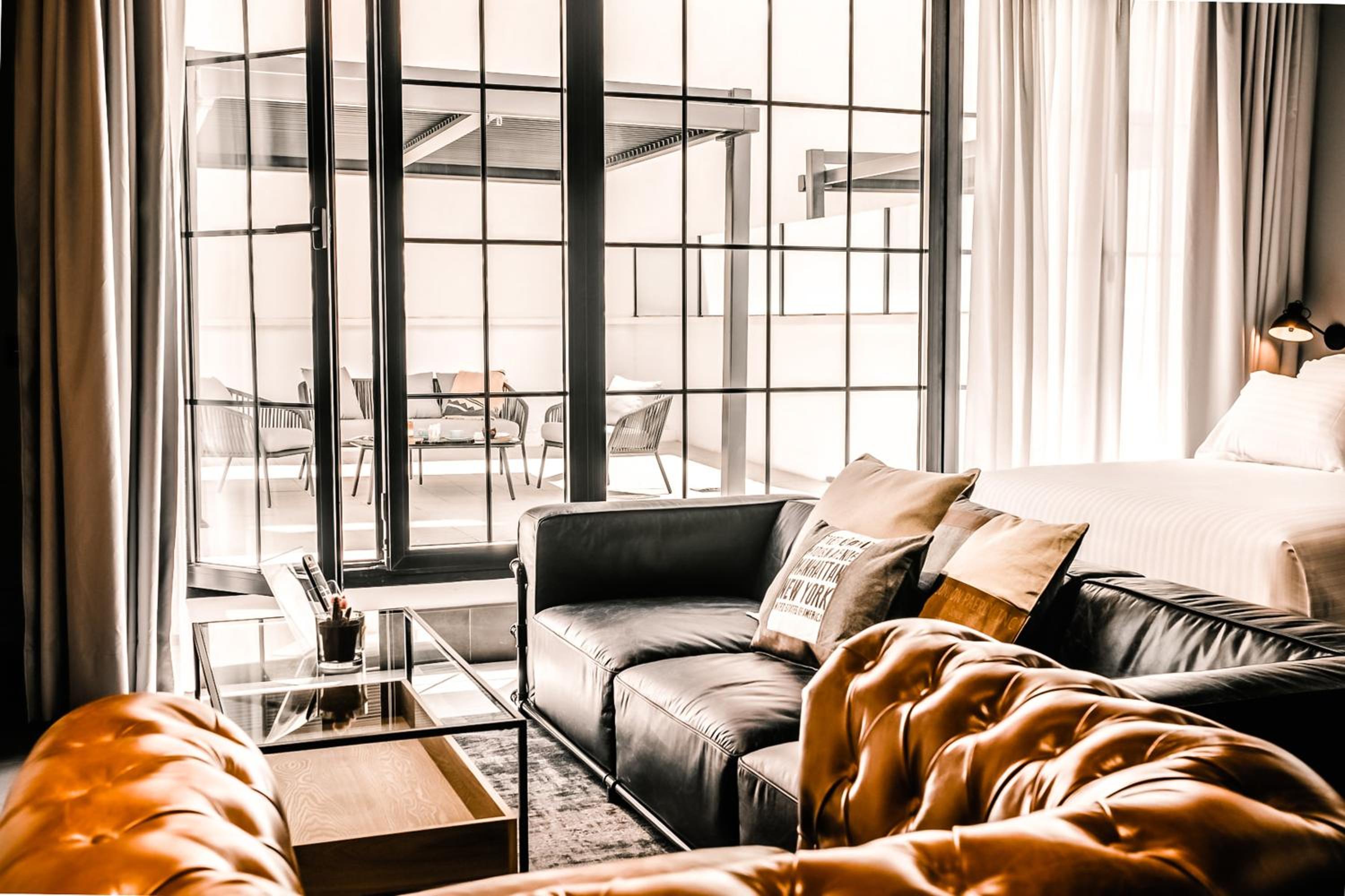 Apartamento con terraza y bañera de hidromasaje