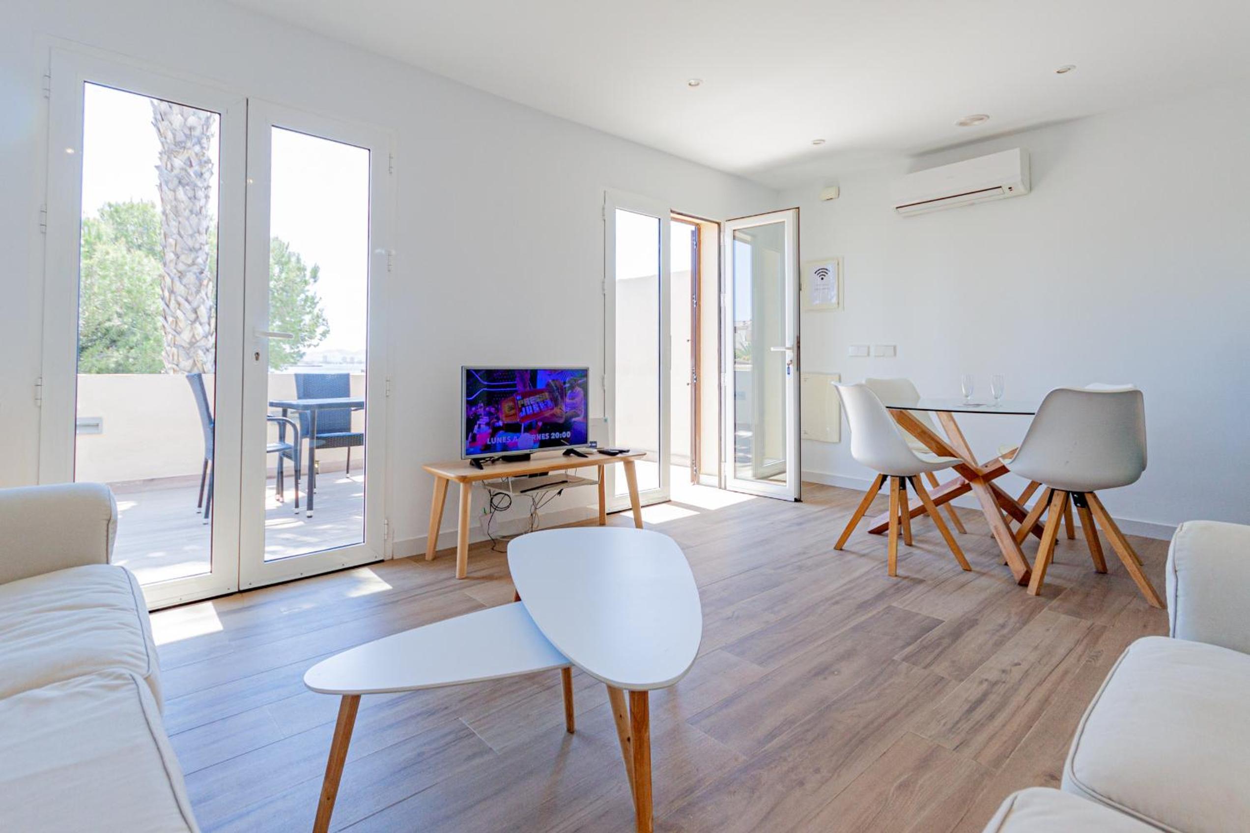 Apartamento con vista al lago