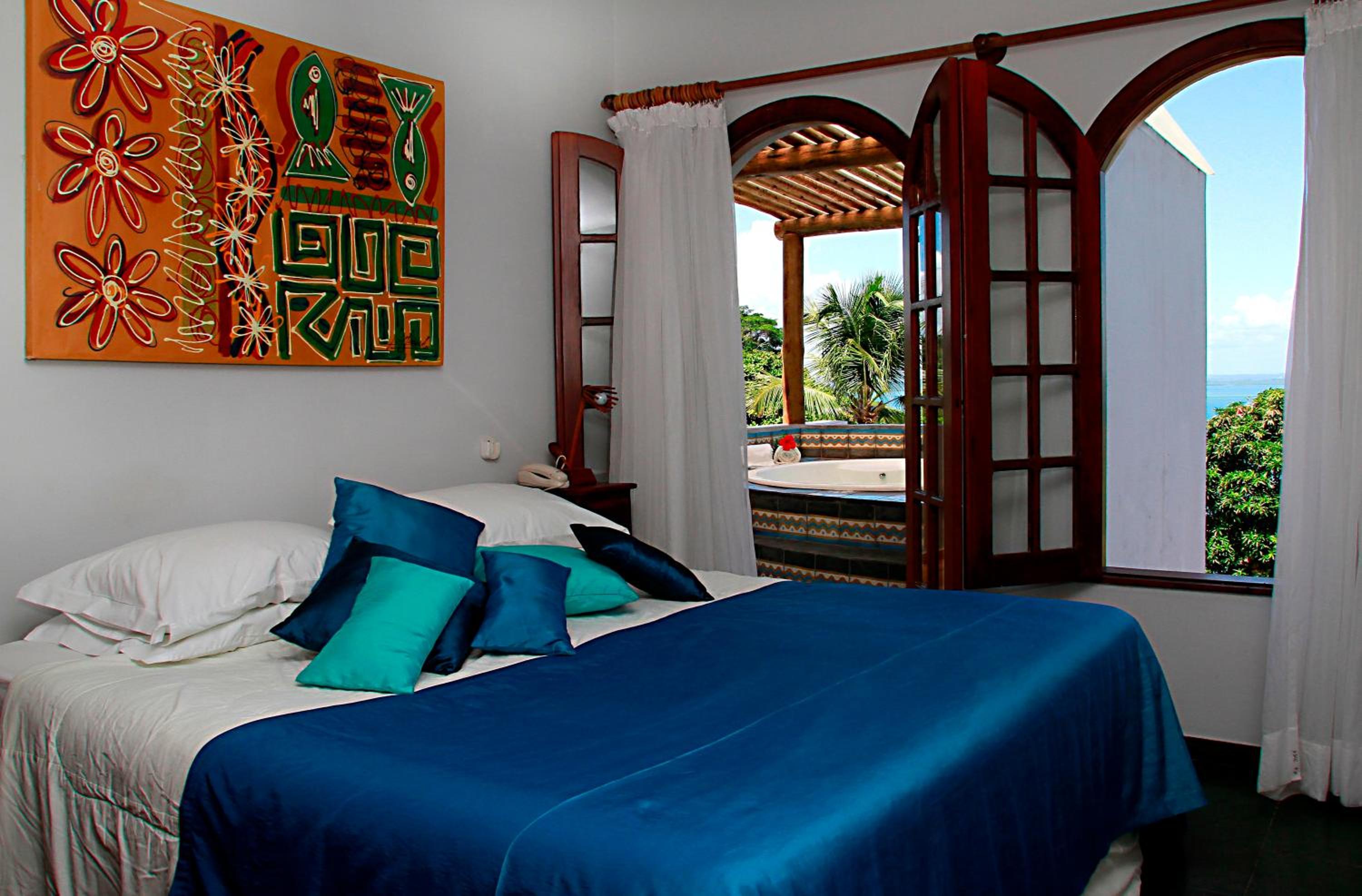 Panoramic suite with hot tub with balcony and sea and sunset view - Photo 11