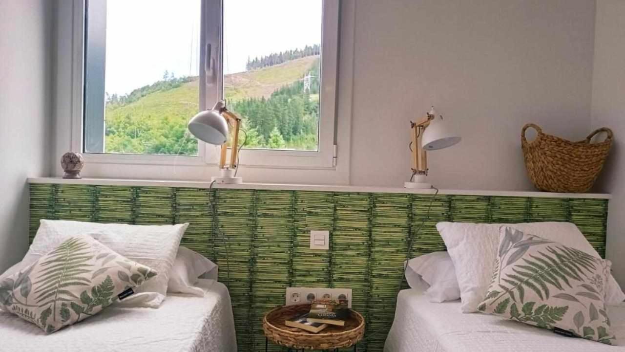 Apartamento con vista al jardín