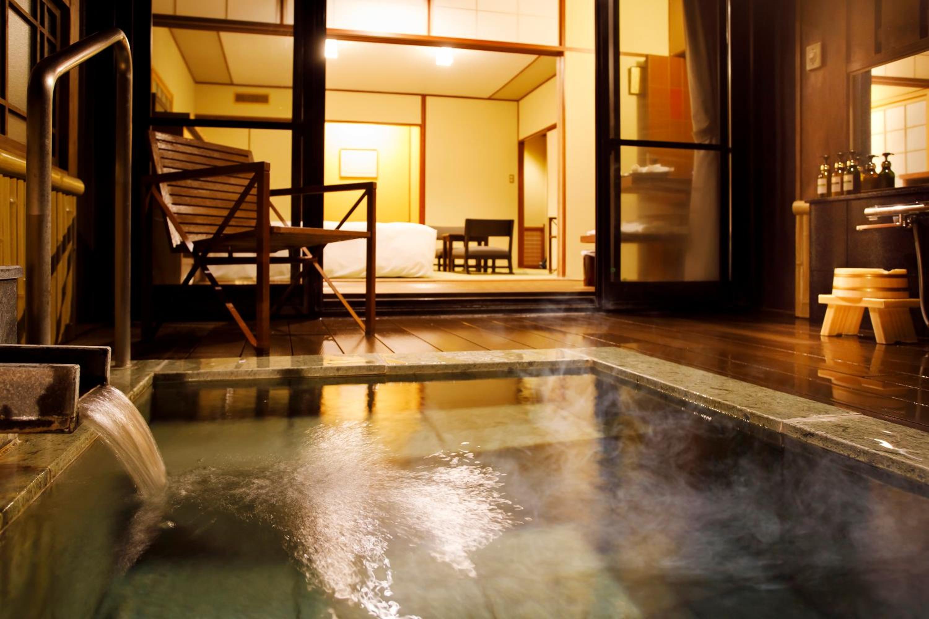 Buddhist Vegetarian Meal - Breakfast and Dinner included Superior Room with Open-Air Onsen Bath - Annex photo 3