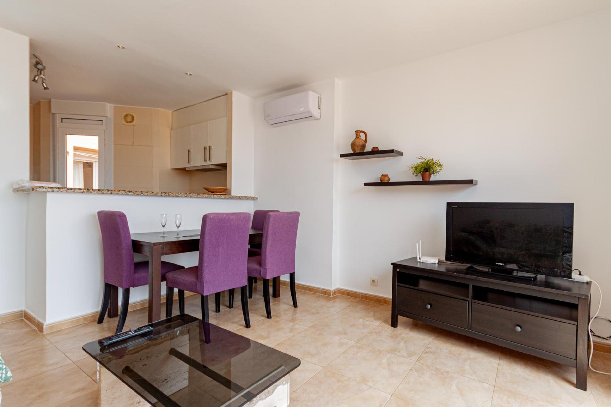 Apartamento con vista al mar