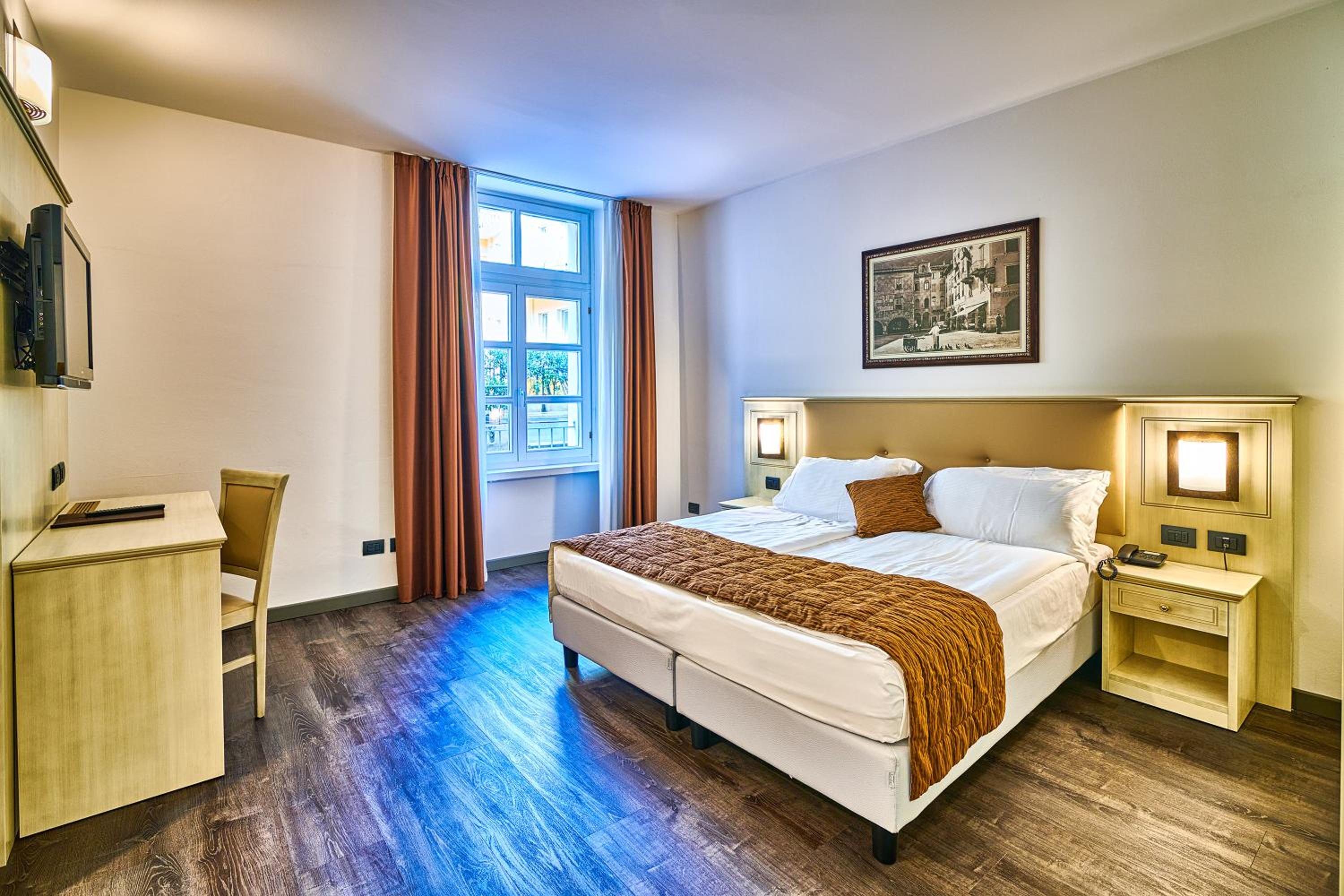 Budget Doppel- oder Zweibettzimmer mit Blick auf die Rückseite