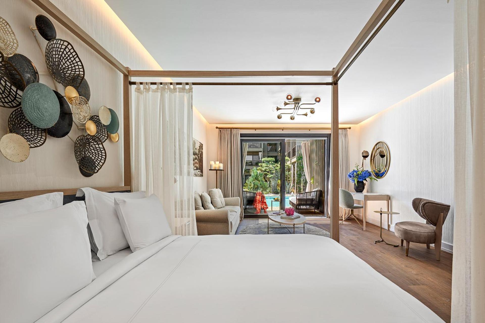 Suite Familiale Laguna avec Terrasse et Accès Direct à la Piscine