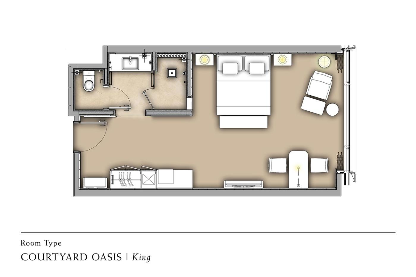 Courtyard Oasis King  photo 3