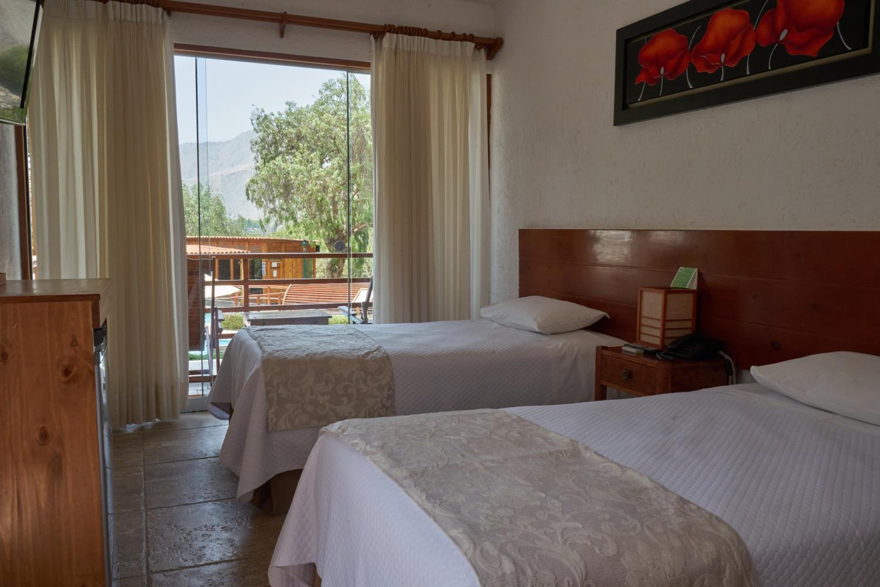 Twin Room with Pool View photo 3