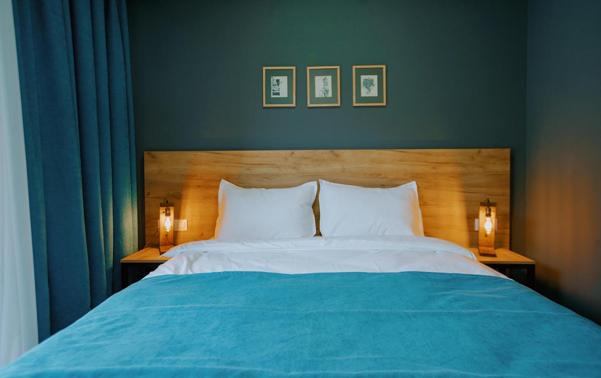 Double Room with Back Mountain View