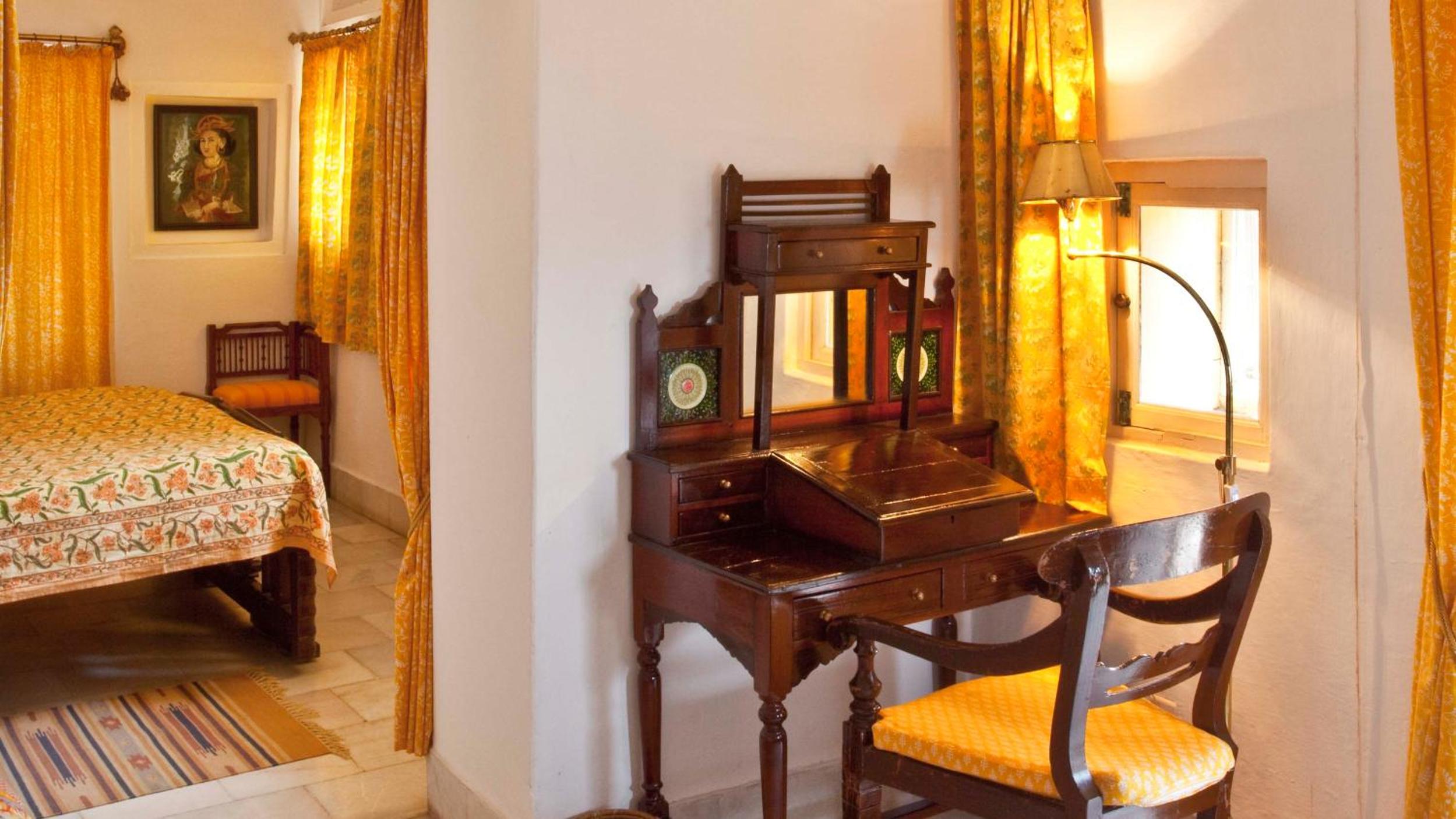 Heritage Smart Room – Enjoy a 10% discount on spa, laundry, and vintage car services, alongside complimentary evening tea, guided fort tours, and morning yoga (7:00 AM – 8:00 AM) Heritage Smart Room – Enjoy a 10% discount on spa, laundry, and vintage car services, alongside complimentary evening tea, guided fort tours, and morning yoga (7:00 AM – 8:00 AM)