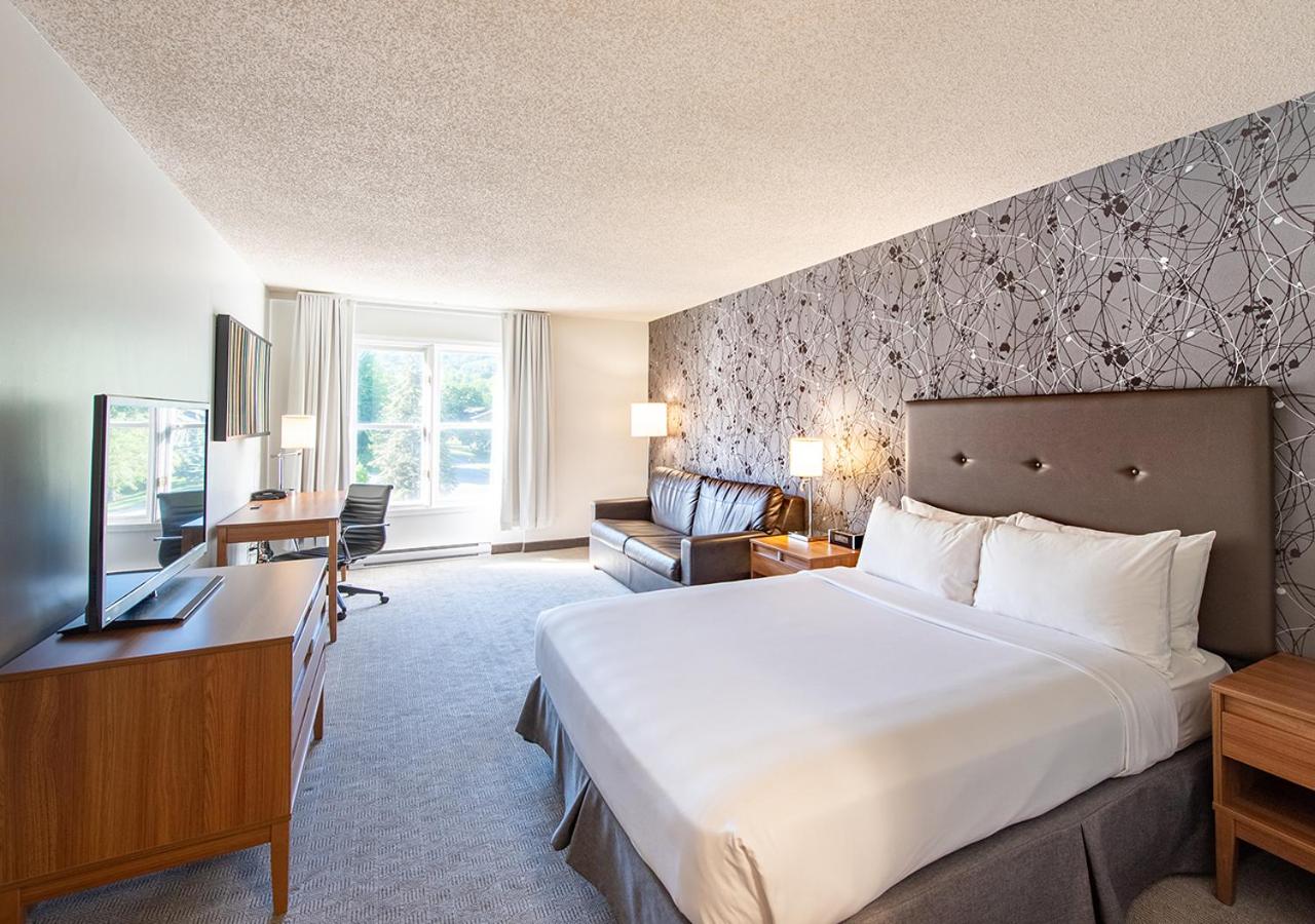 Comfort room with 1 Queen bed and sofa bed mountain view